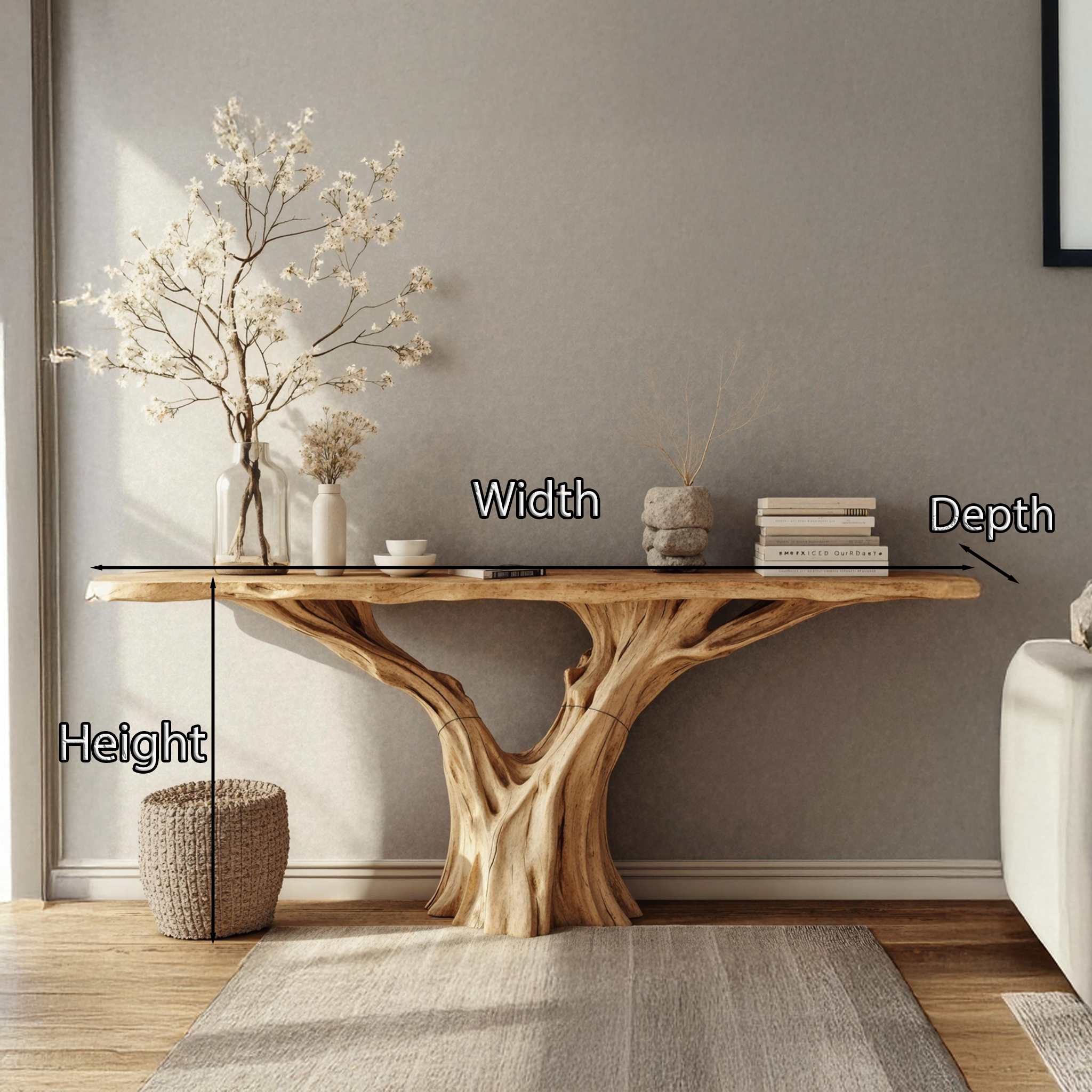 Farmhouse Console Table For A Classic And Elegant Look SILDTCS174