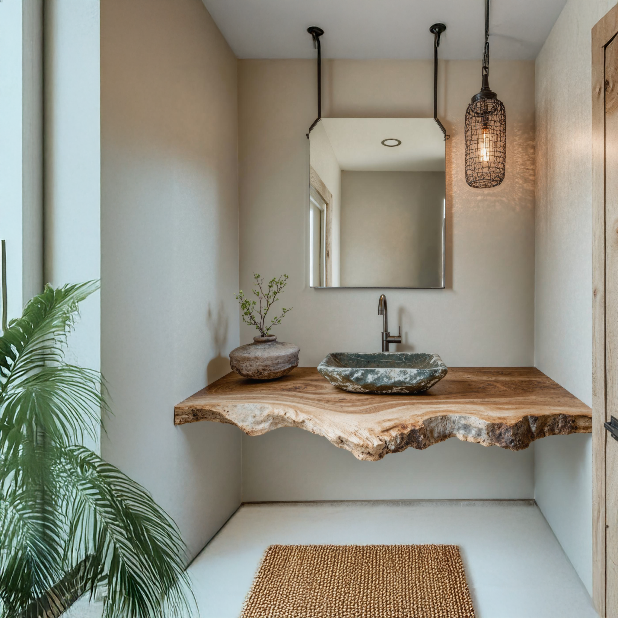 Minimalist Floating Vanity Shelf Ideal For Modern Small Bathrooms SILDTBRV124