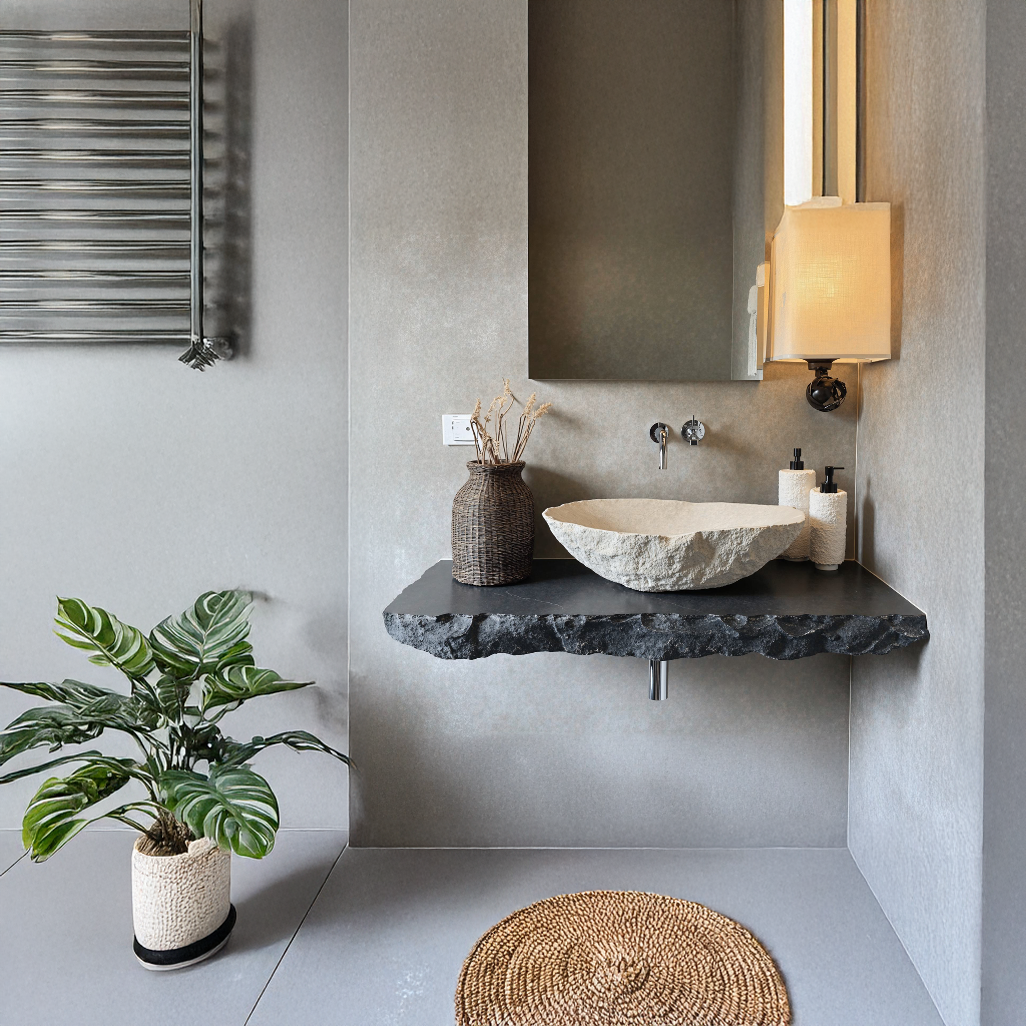 Rustic Wood Bathroom Vanity SILDTBRV034