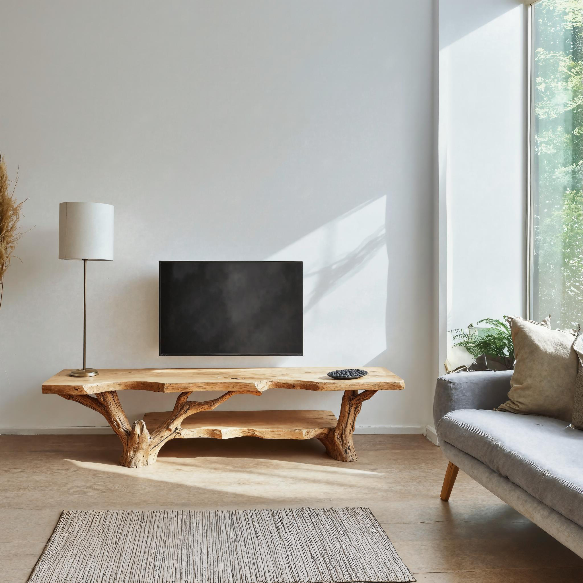 Rustic TV Cabinet Stand For Living Room And Entryway SILDTTVC019