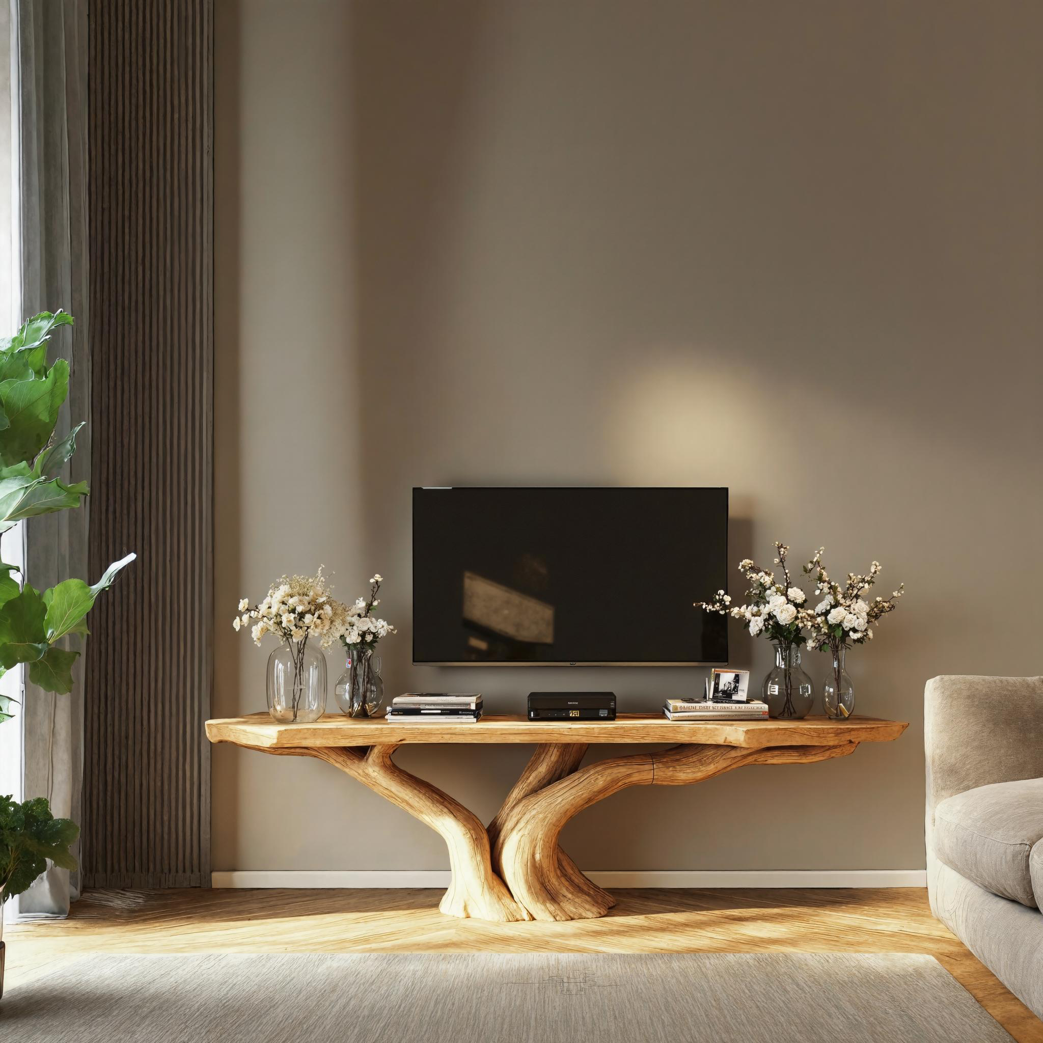 Farmhouse Reclaimed Floating TV Stand For Entryway And Living Room SILDTTVC028