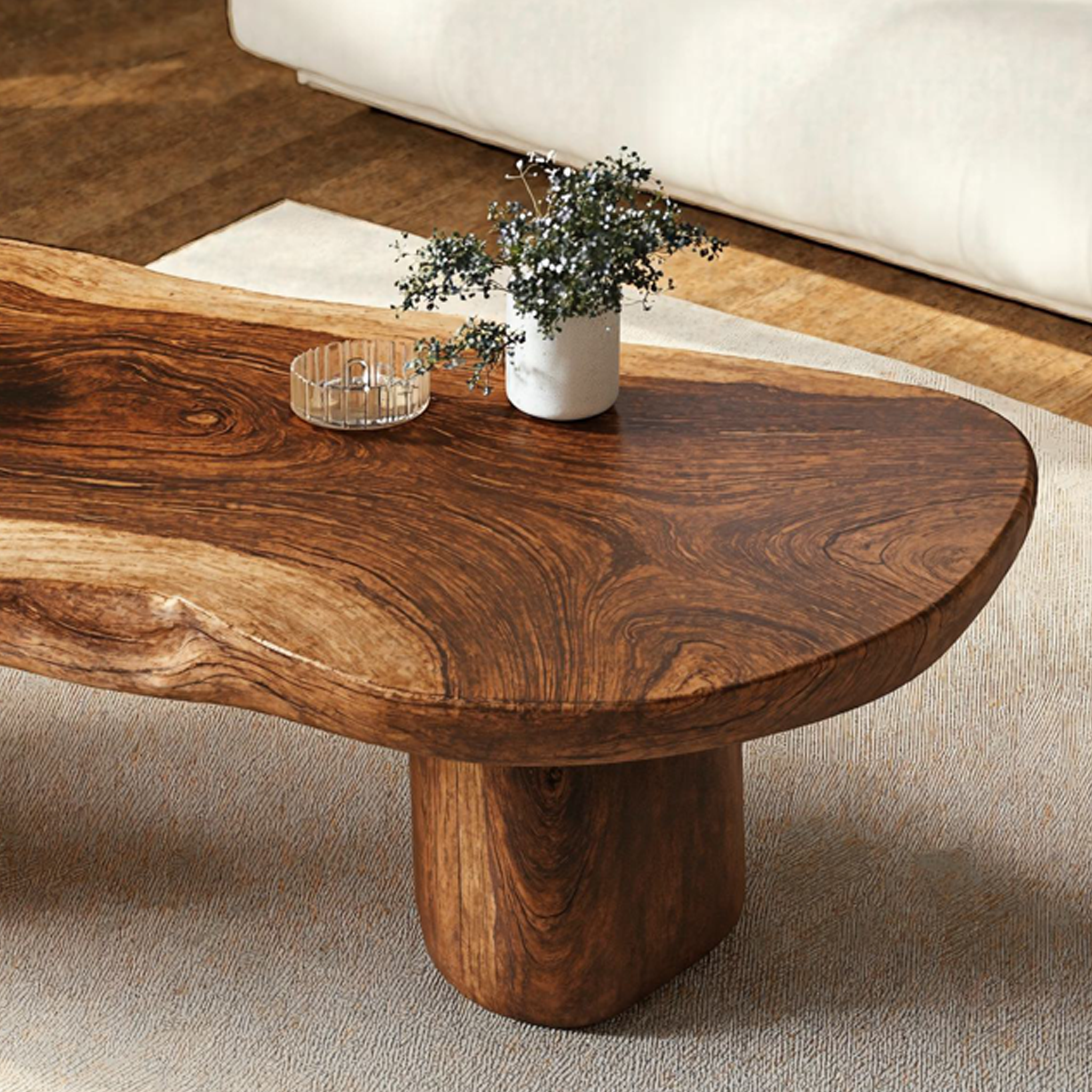 Wooden Coffee Table For Living Room SILDTCF048