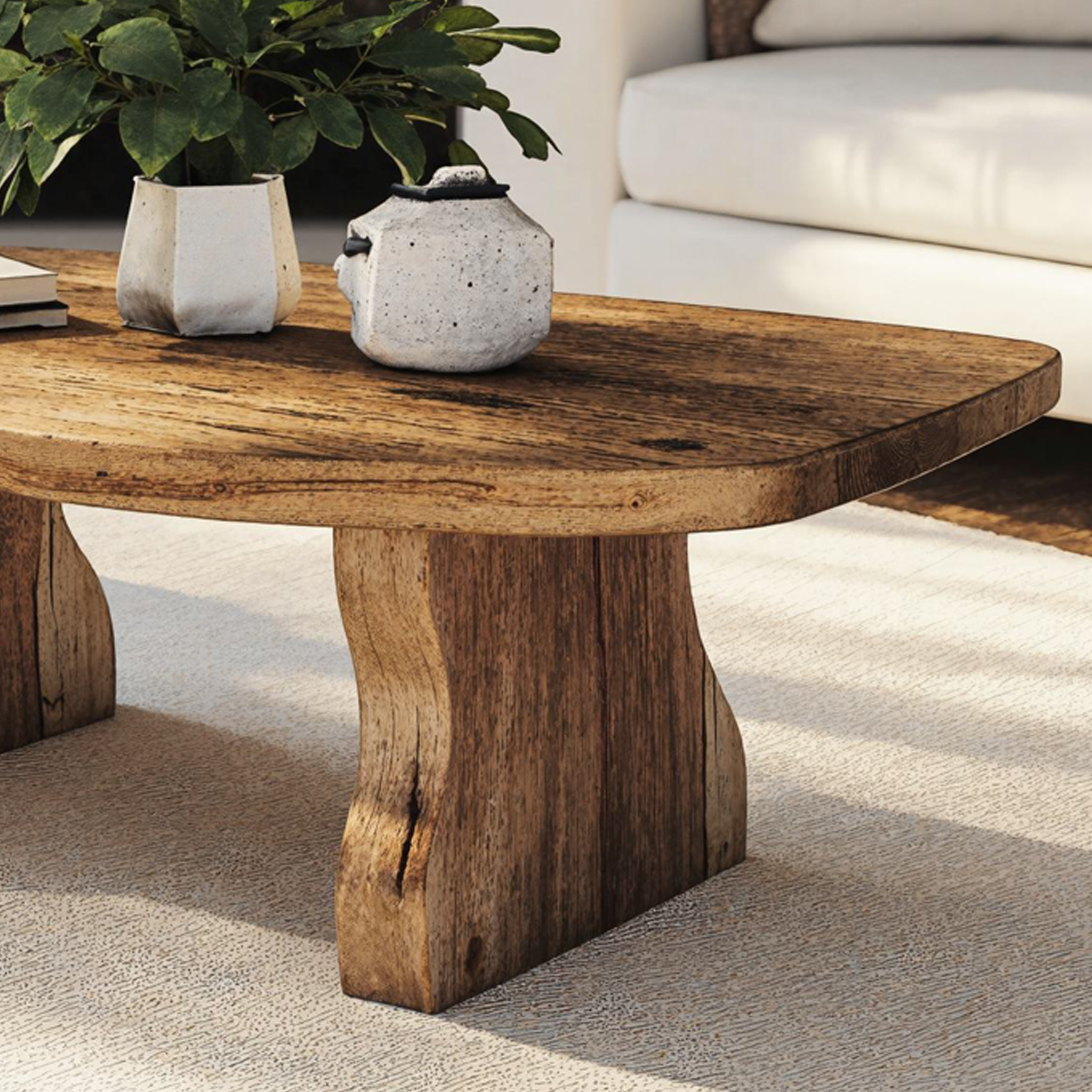 Modern Coffee Table Wooden Coffee Table SILDTCF058