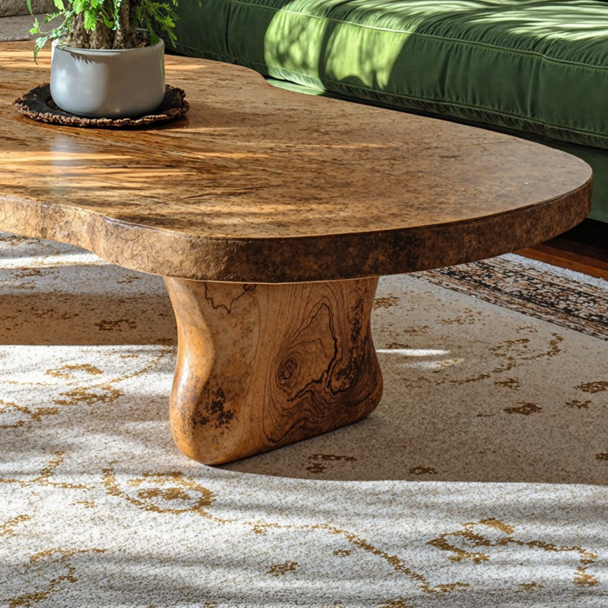 Rustic Coffee Table For Living Room Decor SILDTCF055