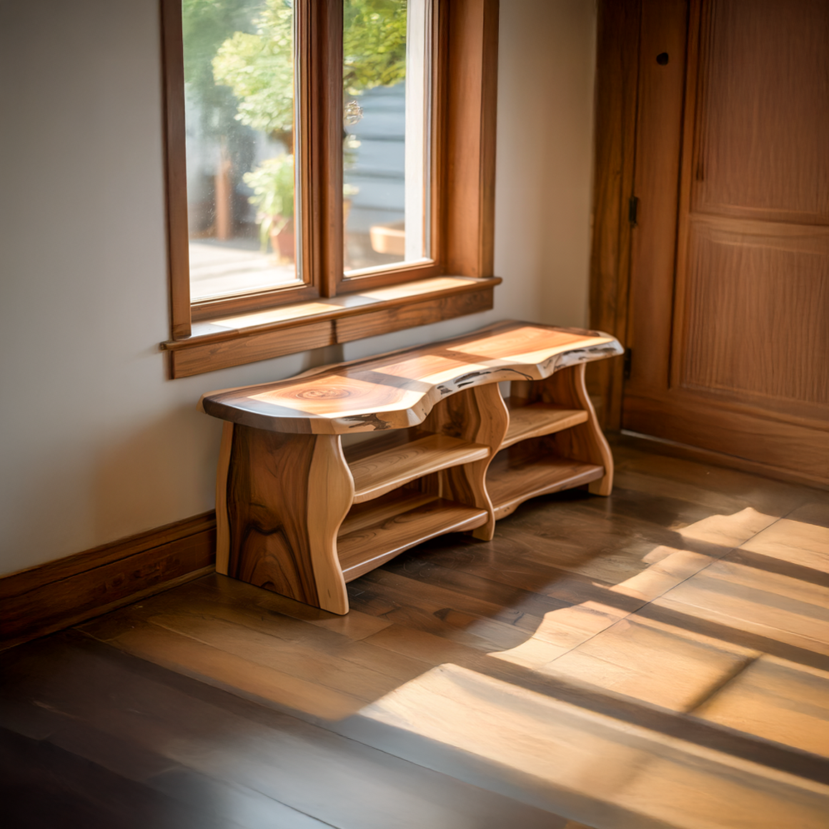 Rustic Country Shoe Storage Hallway And Bedroom SINLSASB074