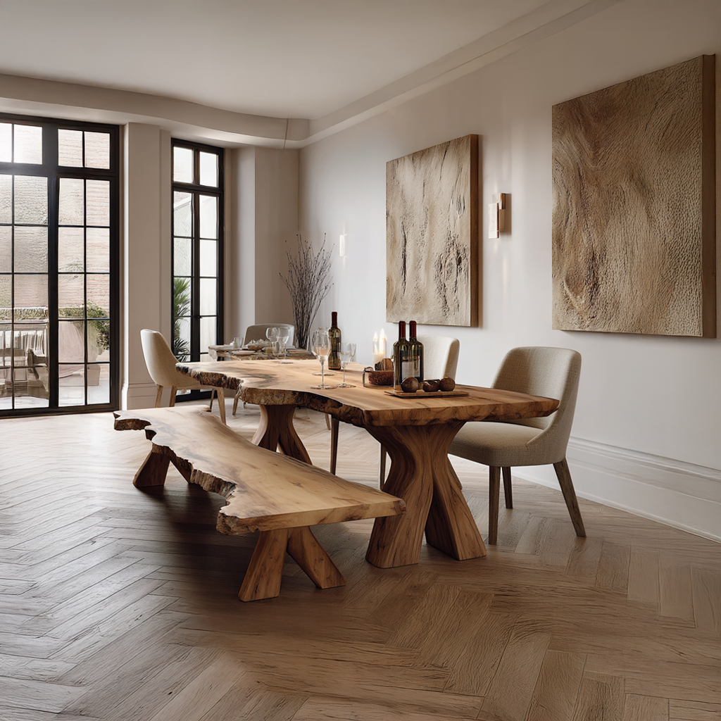 Rustic Large Dining Table Home SINLSADT055