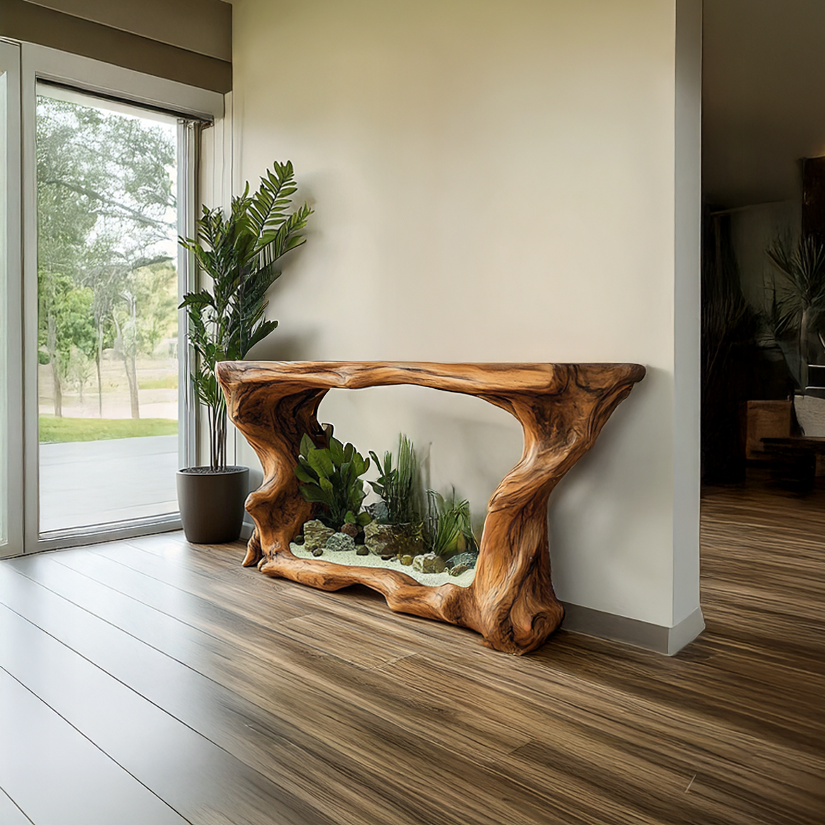 Rustic Modern Console Table Entryway SINLSACS286
