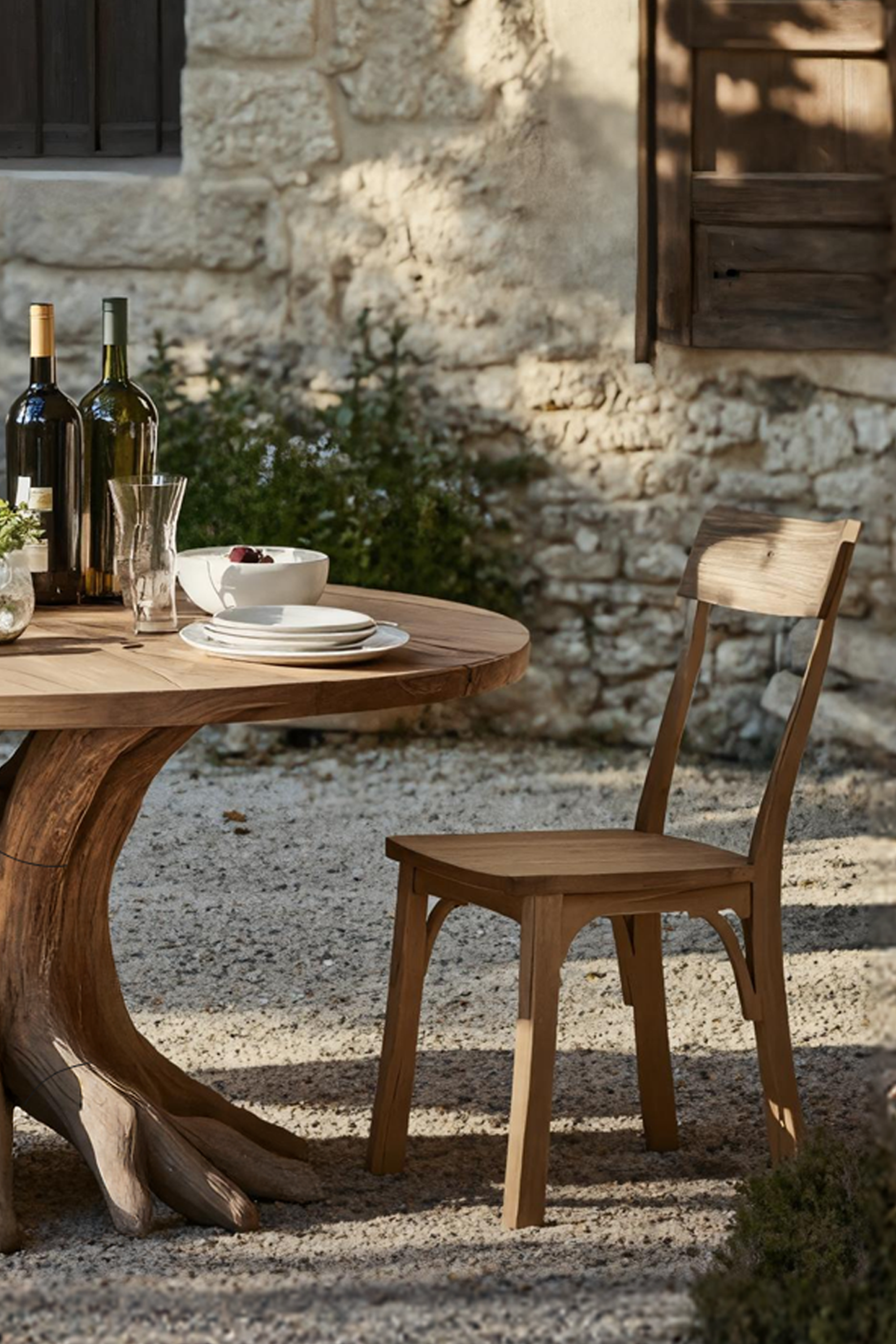 Handcrafted Wood Dining Table For Kitchen Interior SILDTTNDN011