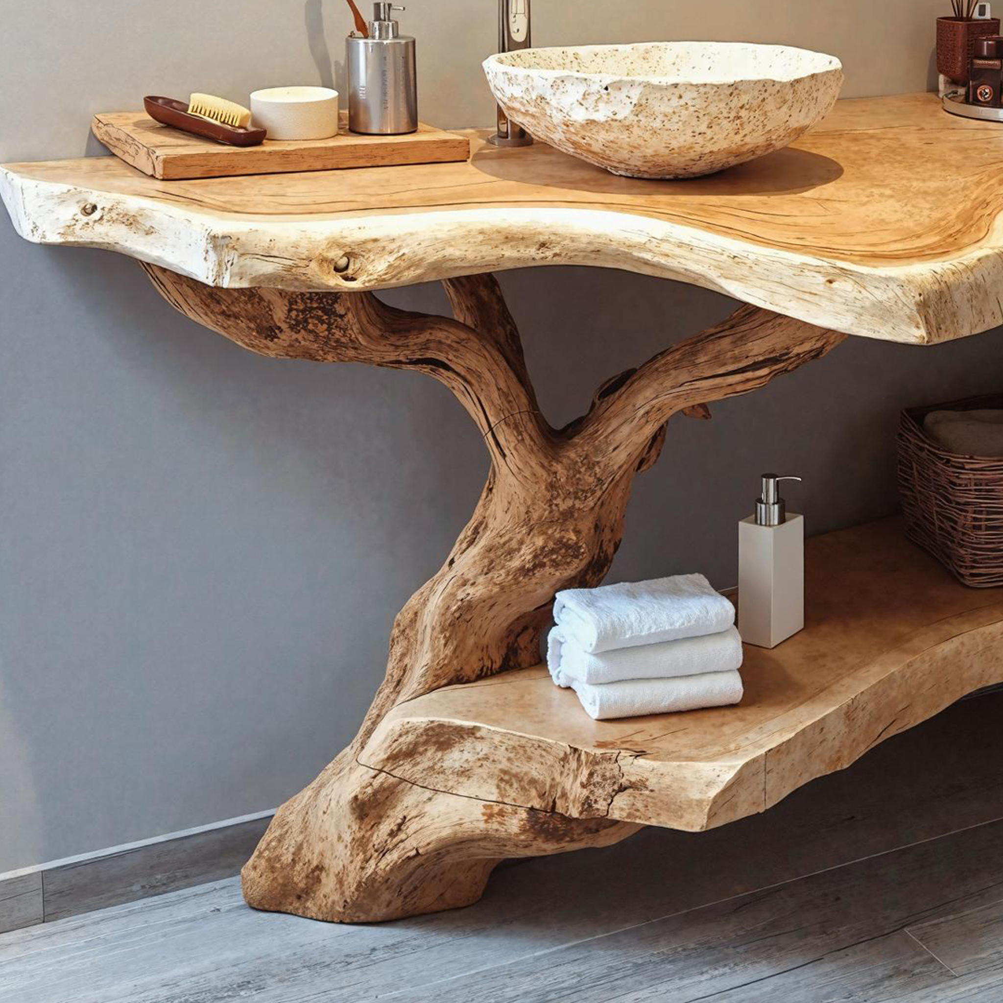 Mid Century Modern Bathroom Vanity For Stylish Home Upgrades SILDTBRV154