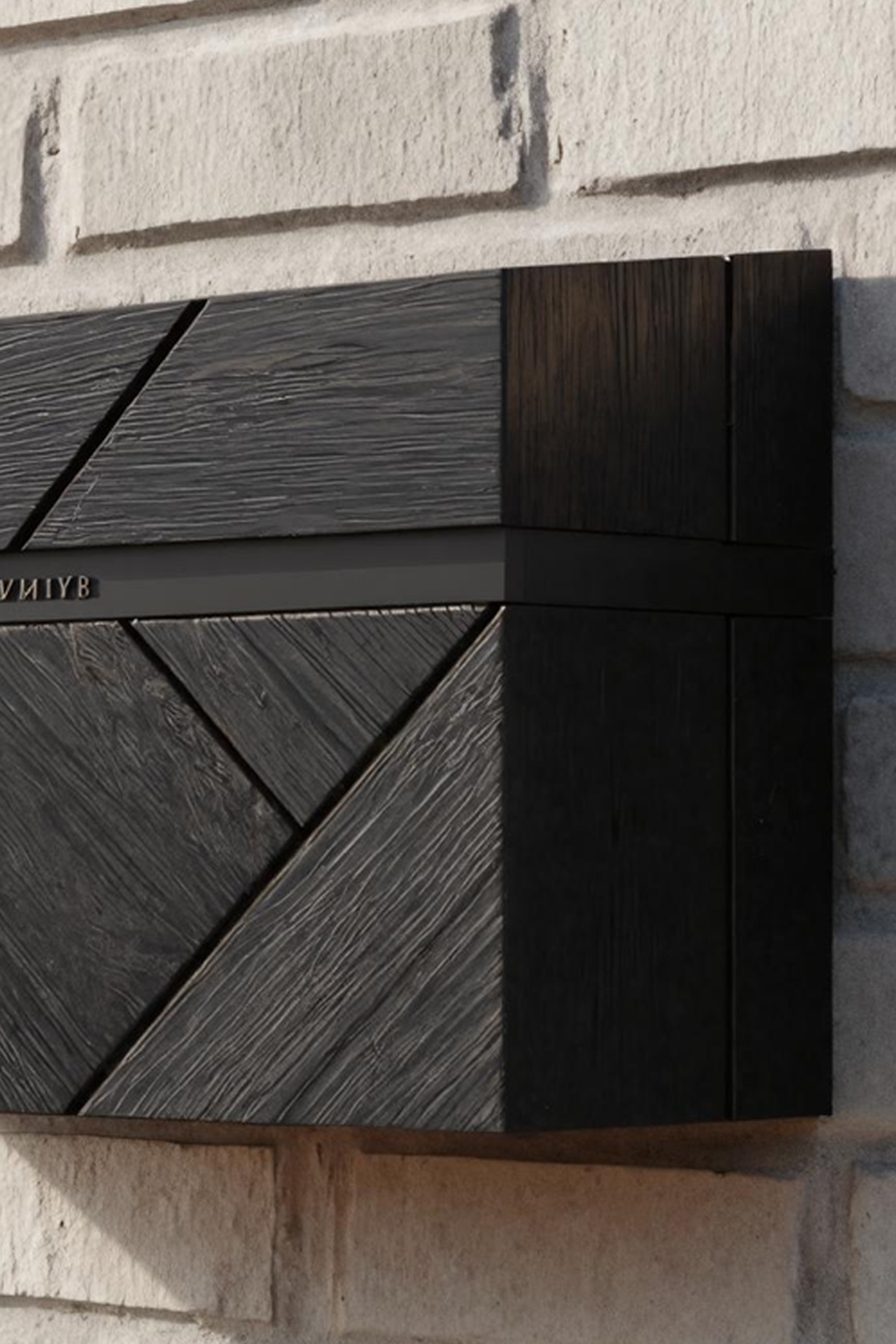 Handcrafted Wooden Sculpture Mailbox For Garden Outdoor Yard Decor SILDTTRMB031