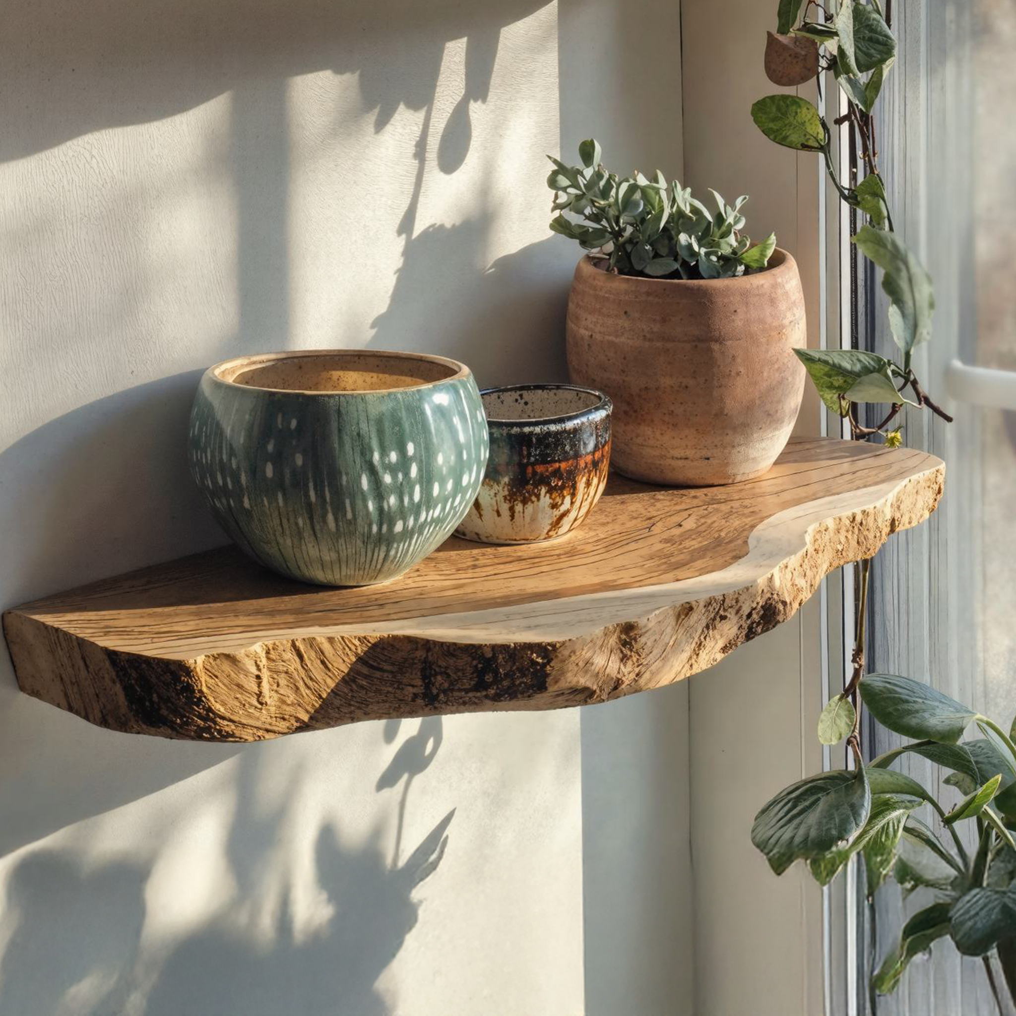 Minimalist Wooden Floating Shelf For Living Room Decor SILDTFL140