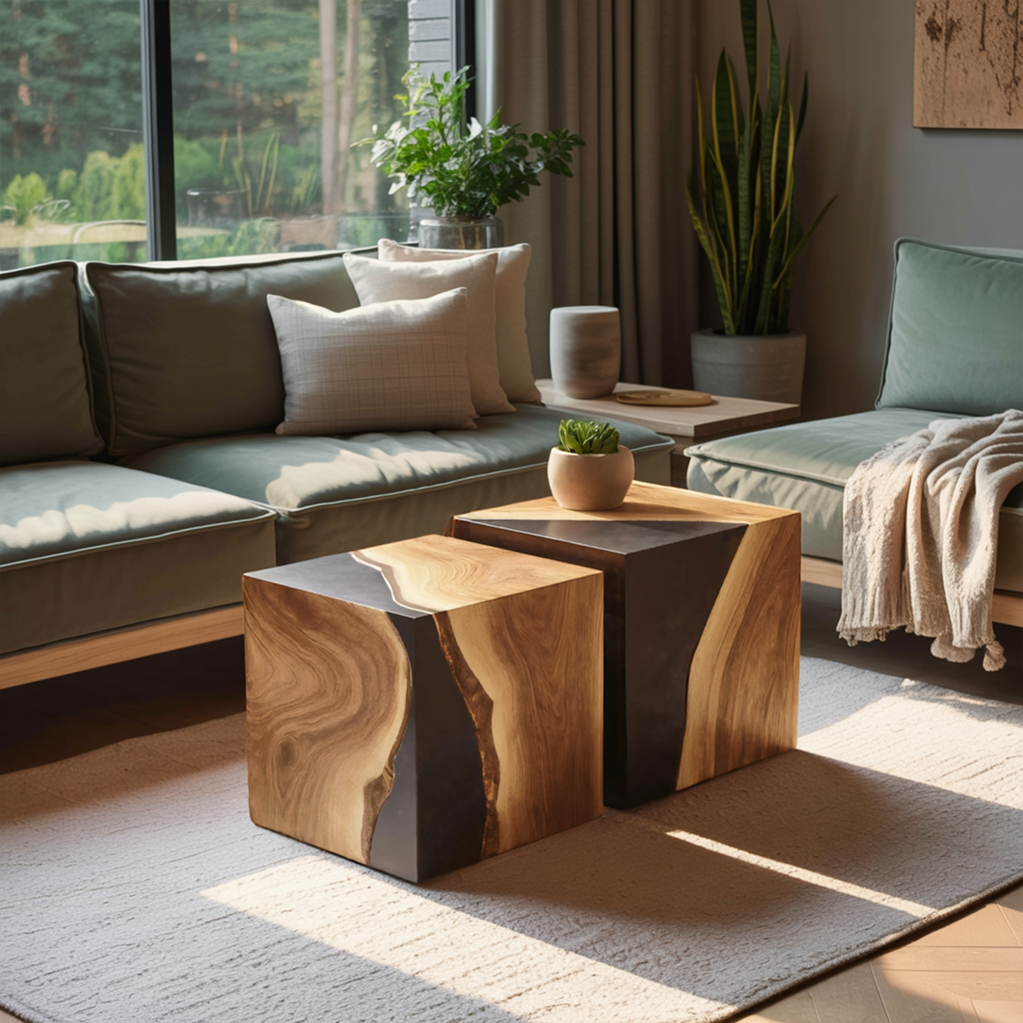 Farmhouse Low Coffee Table For Cozy Living Room Design SILDTTNCF033