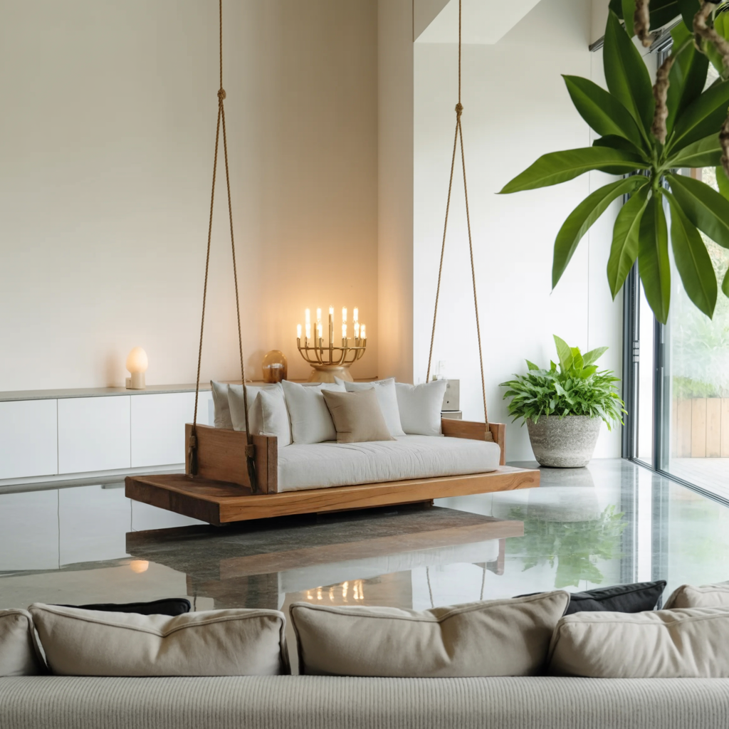 Modern Hanging Ceiling Swing For Living Room Or Studio SITHHNSG001