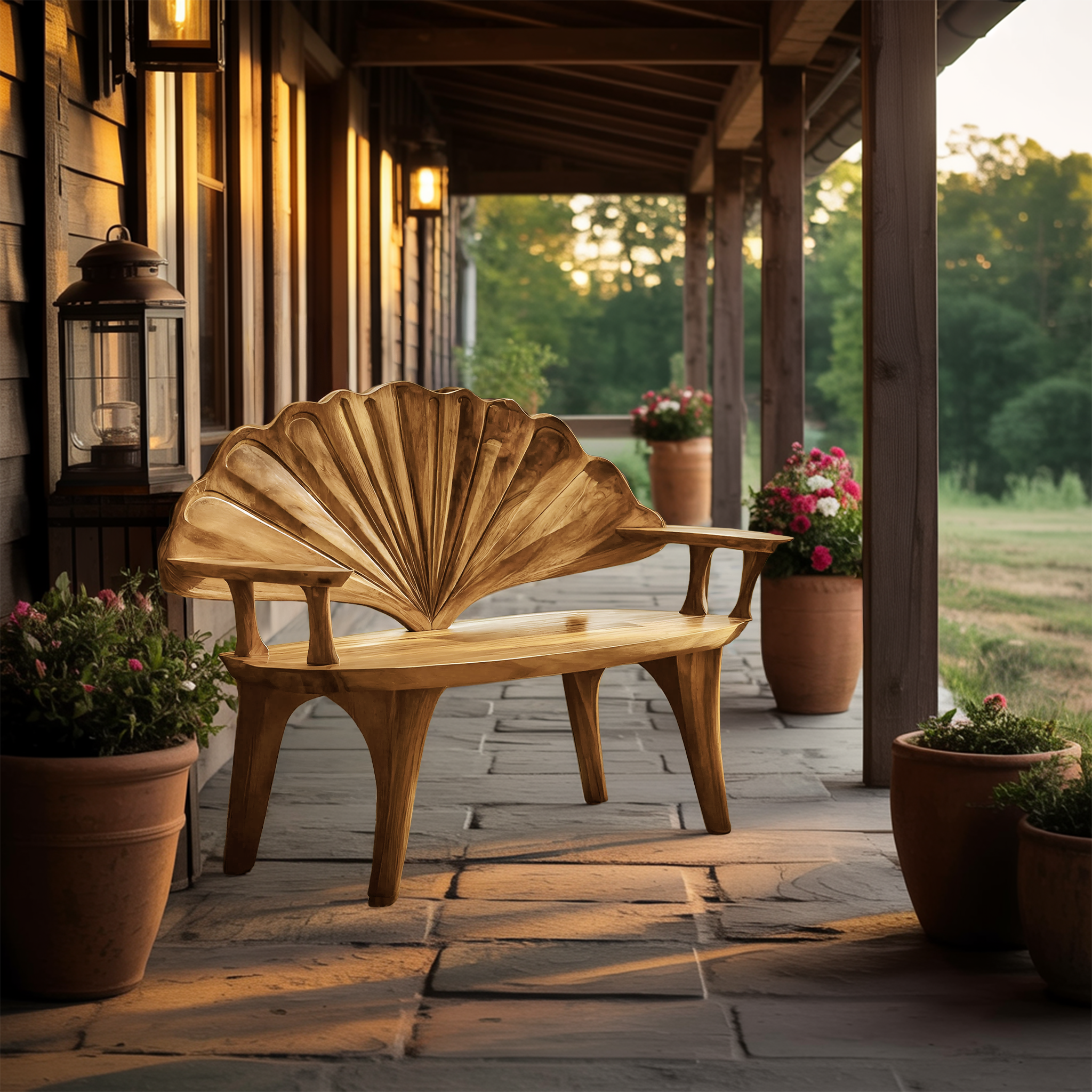 Rustic Solid Wood Bench For Entryway And Hallway Decor SILDTTRBEN029