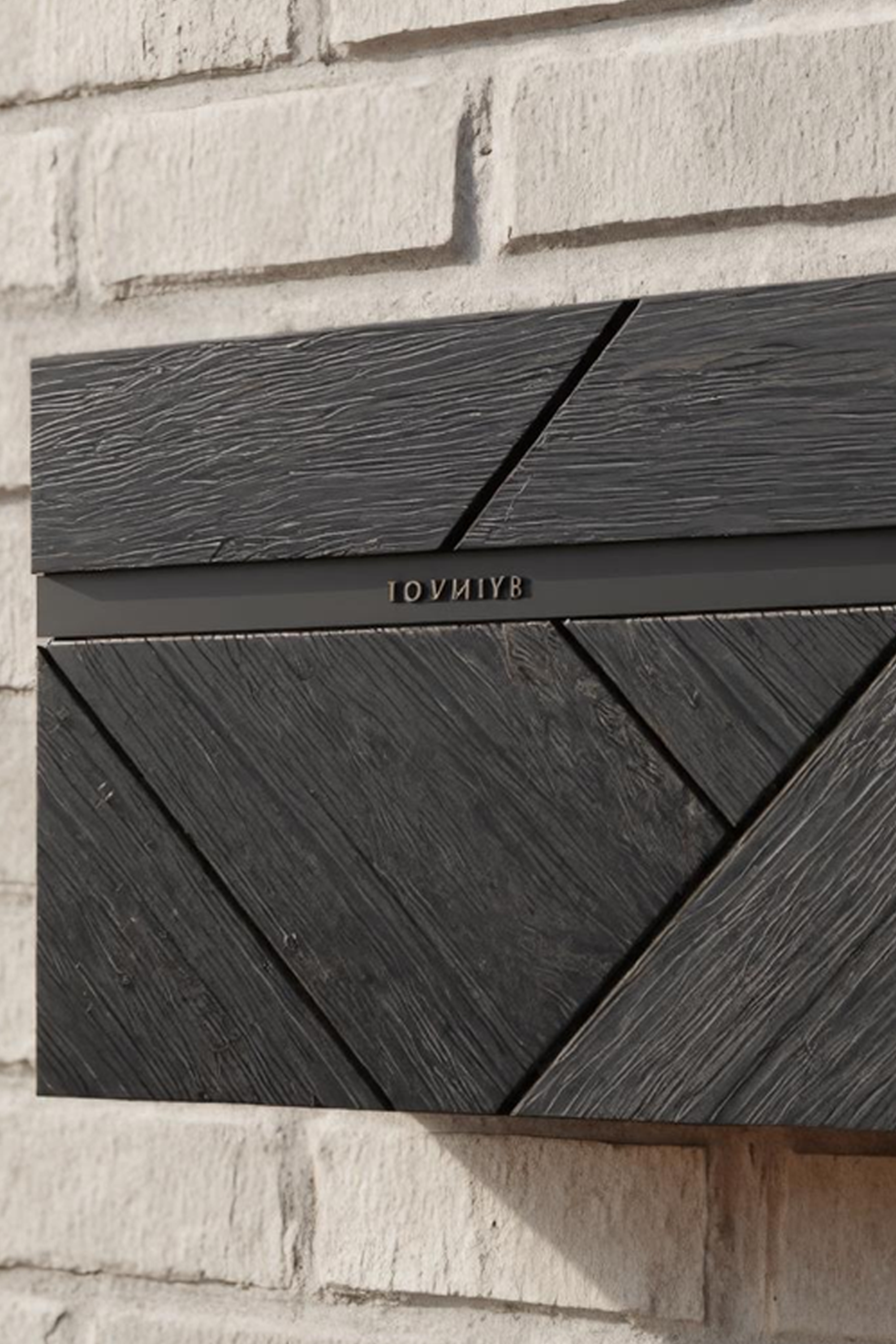 Handcrafted Wooden Sculpture Mailbox For Garden Outdoor Yard Decor SILDTTRMB031