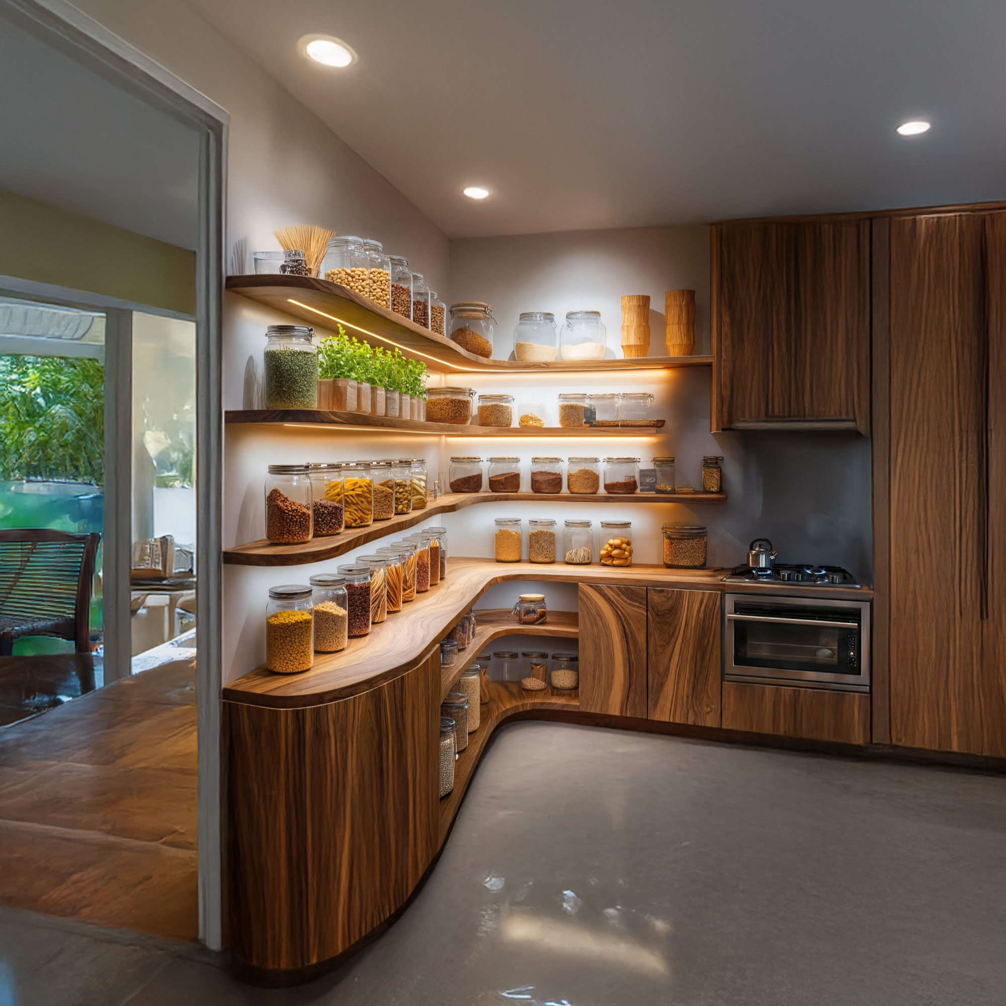 Wooden Spice Rack Shelf Farmhouse Style For Kitchen Use SILDTTNSRS011