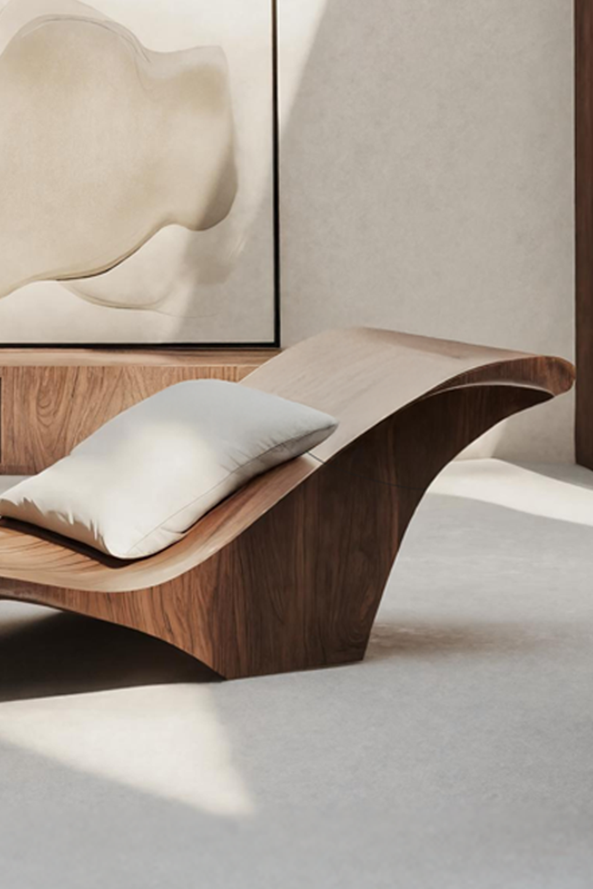 Handcrafted Wooden Daybed For Living Room Furniture Decoration SILDTTNDB021