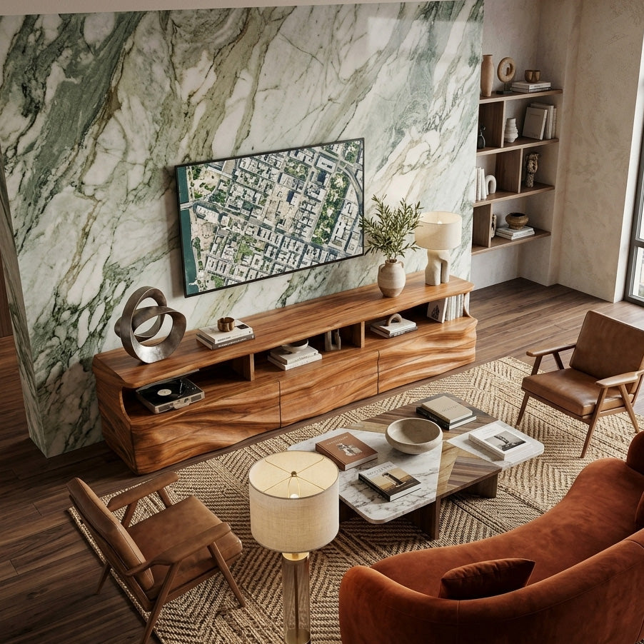 Modern Wooden TV Cabinet For Apartment Interior RTTHHNTVC102