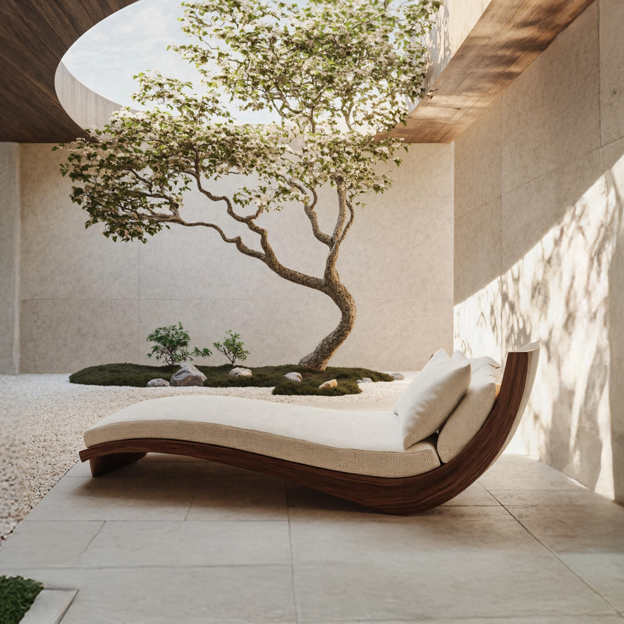 Rustic Wooden Daybed For Vintage Bedroom Furniture Decoration SILDTTNDB006