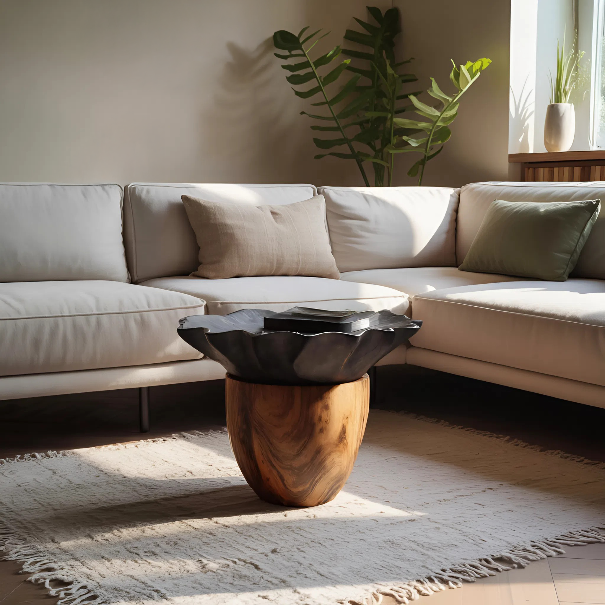 Mid Century Wooden Side Table For Modern Lounge Decor SILDTTNSTA034