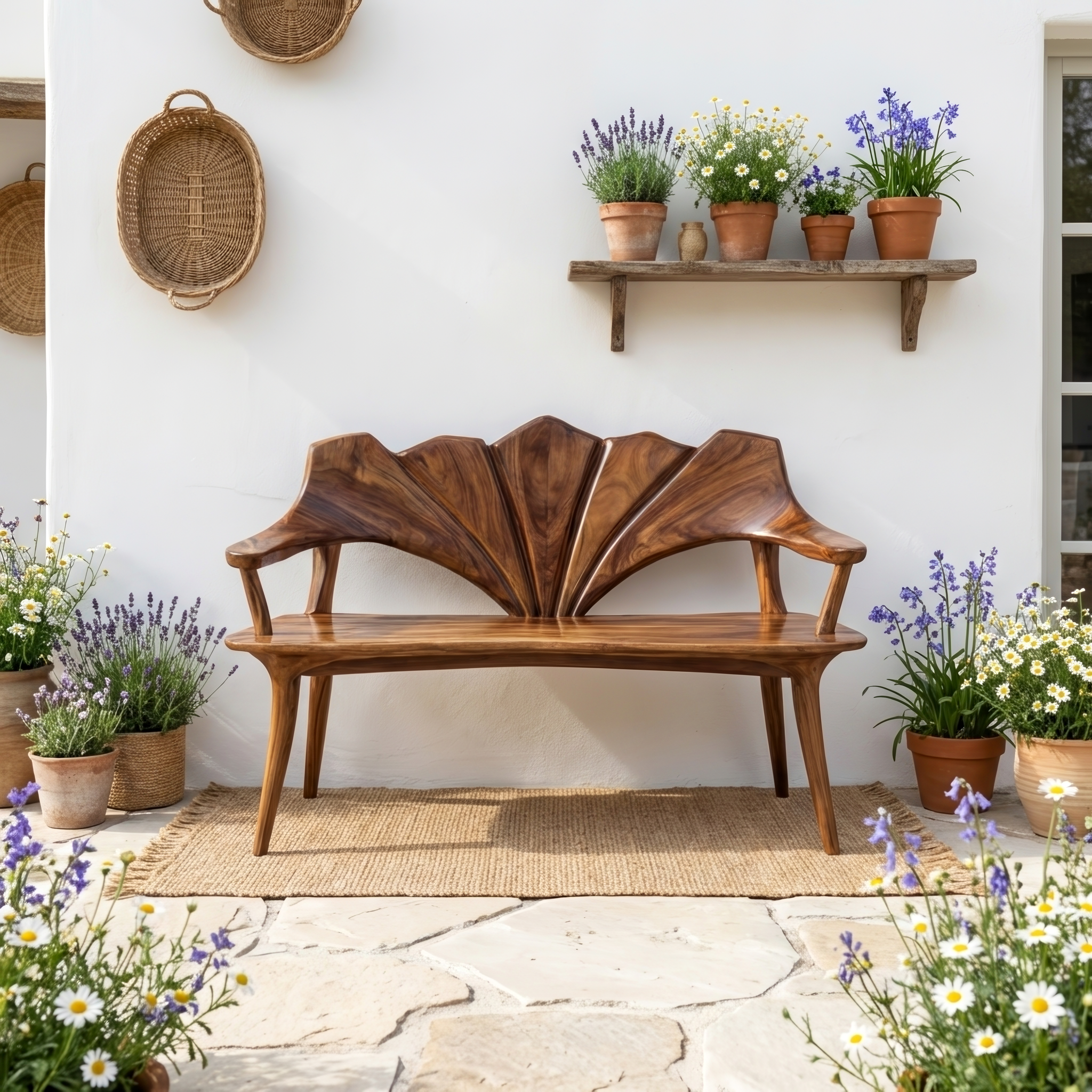 Solid Wood Live Edge Bench For Entryway And Living Area SILDTTRBEN031
