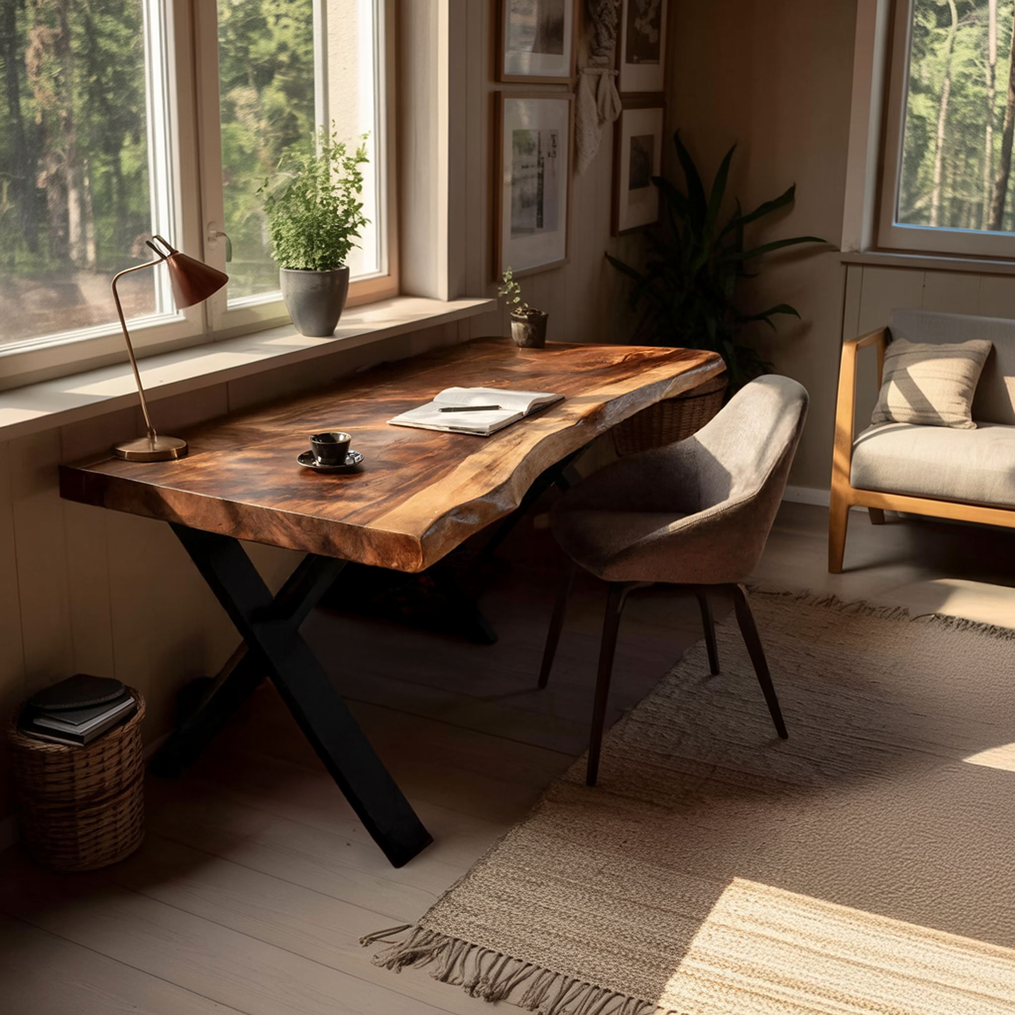 Modern Wooden Tabletop For Living Room Furniture SILDTTNDE020