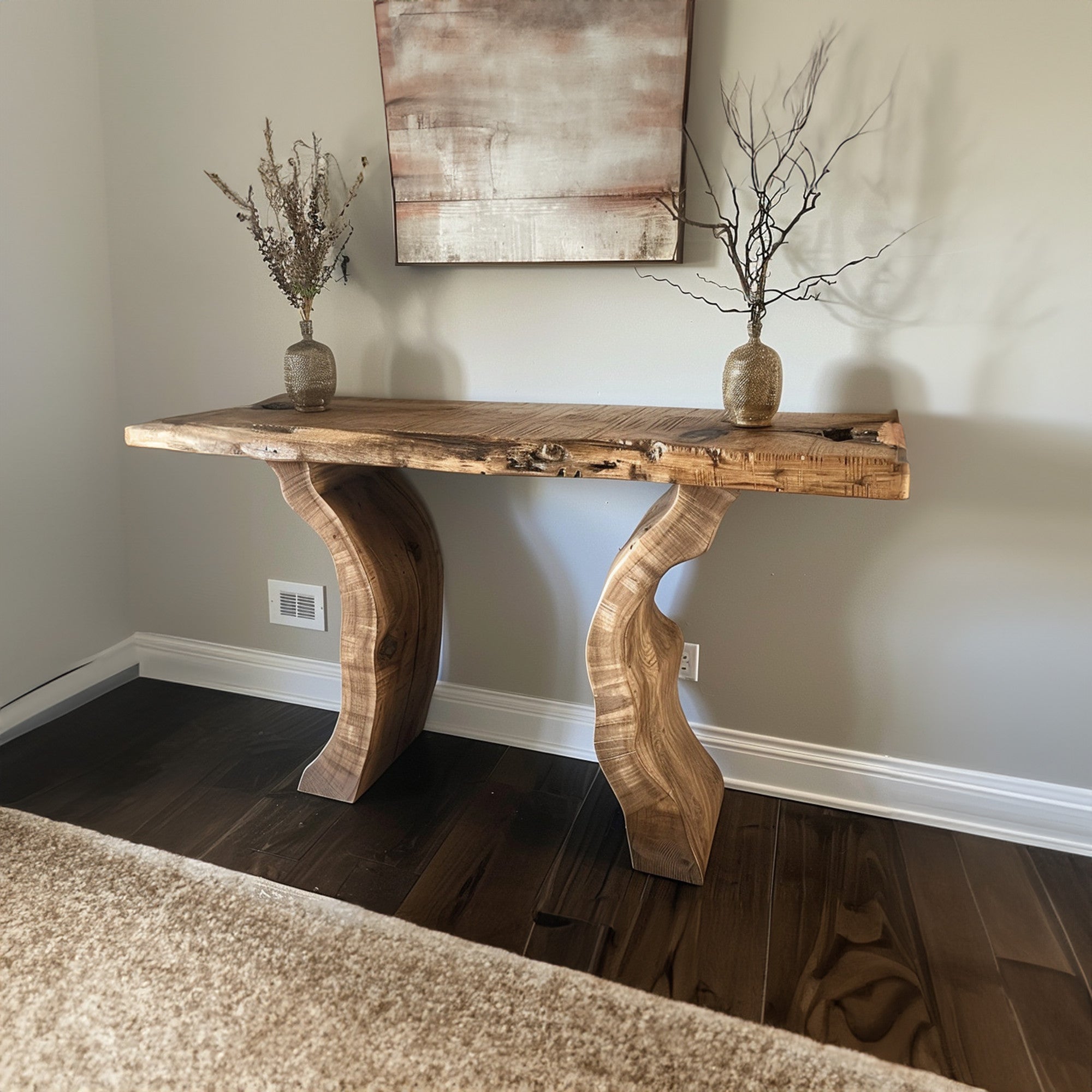 Narrow Side Table Antique Console Table SINLCS003