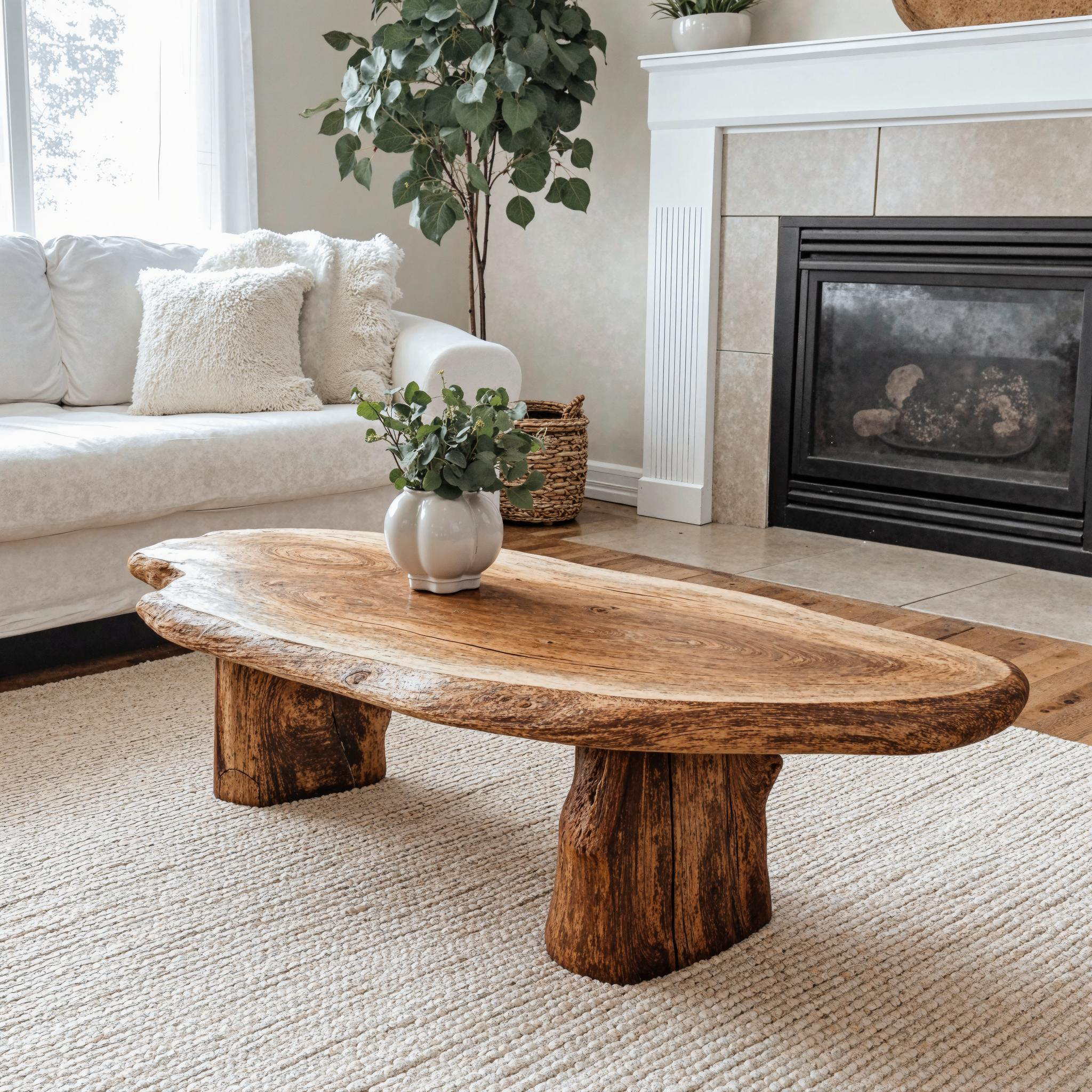 Mid-Century Modern Wood Coffee Table For Stylish Interiors SILDTCF091