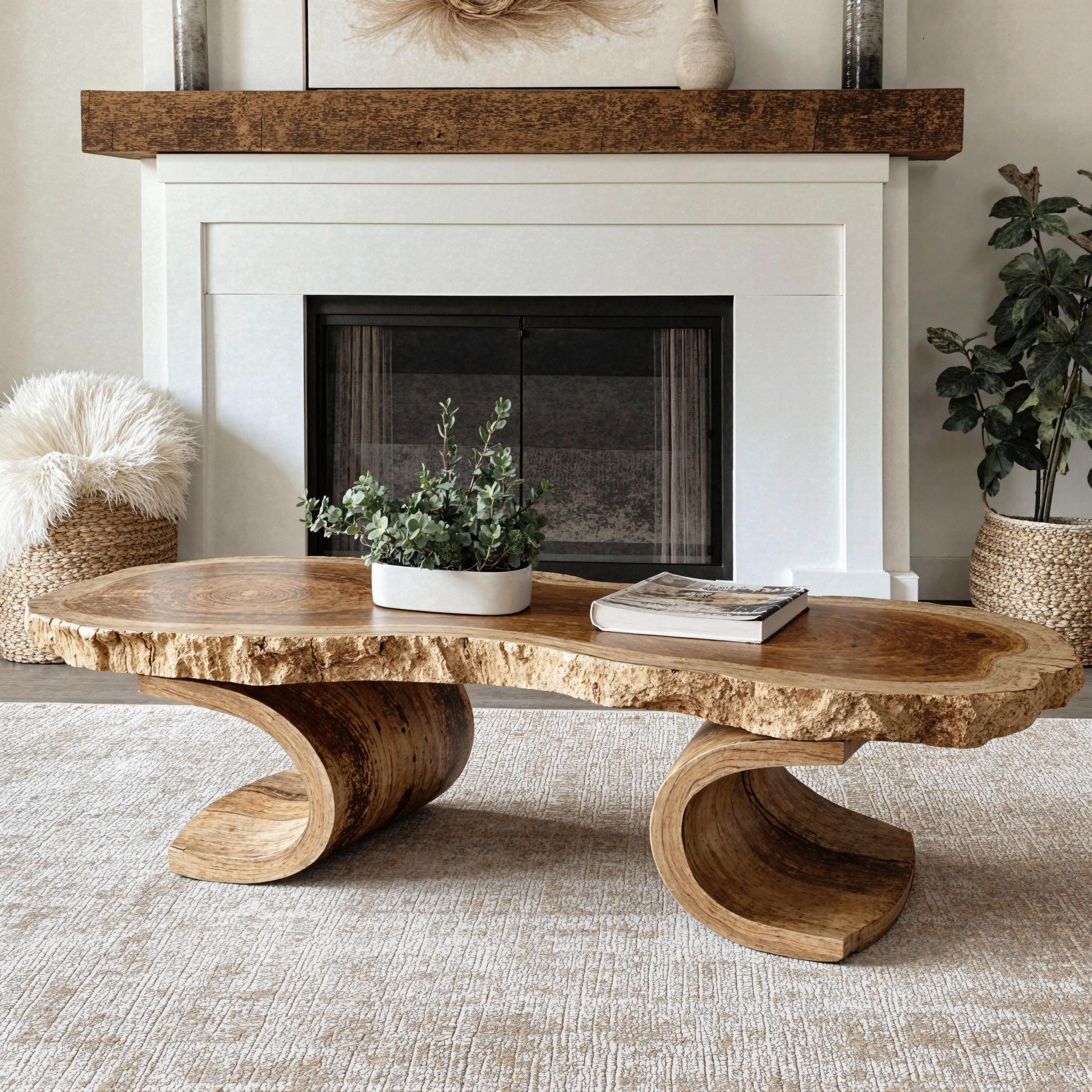 Custom Wood Coffee Table For Personalized Home Decor SILDTCF097