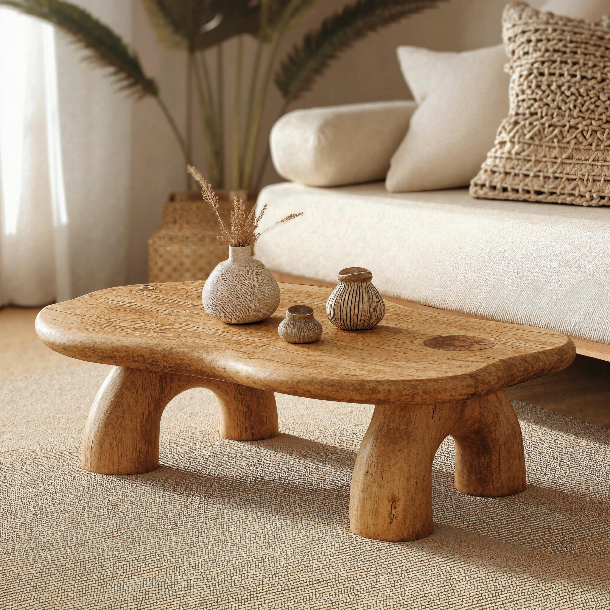 Handmade Wood Coffee Table For Rustic Home Decor SILDTCF096