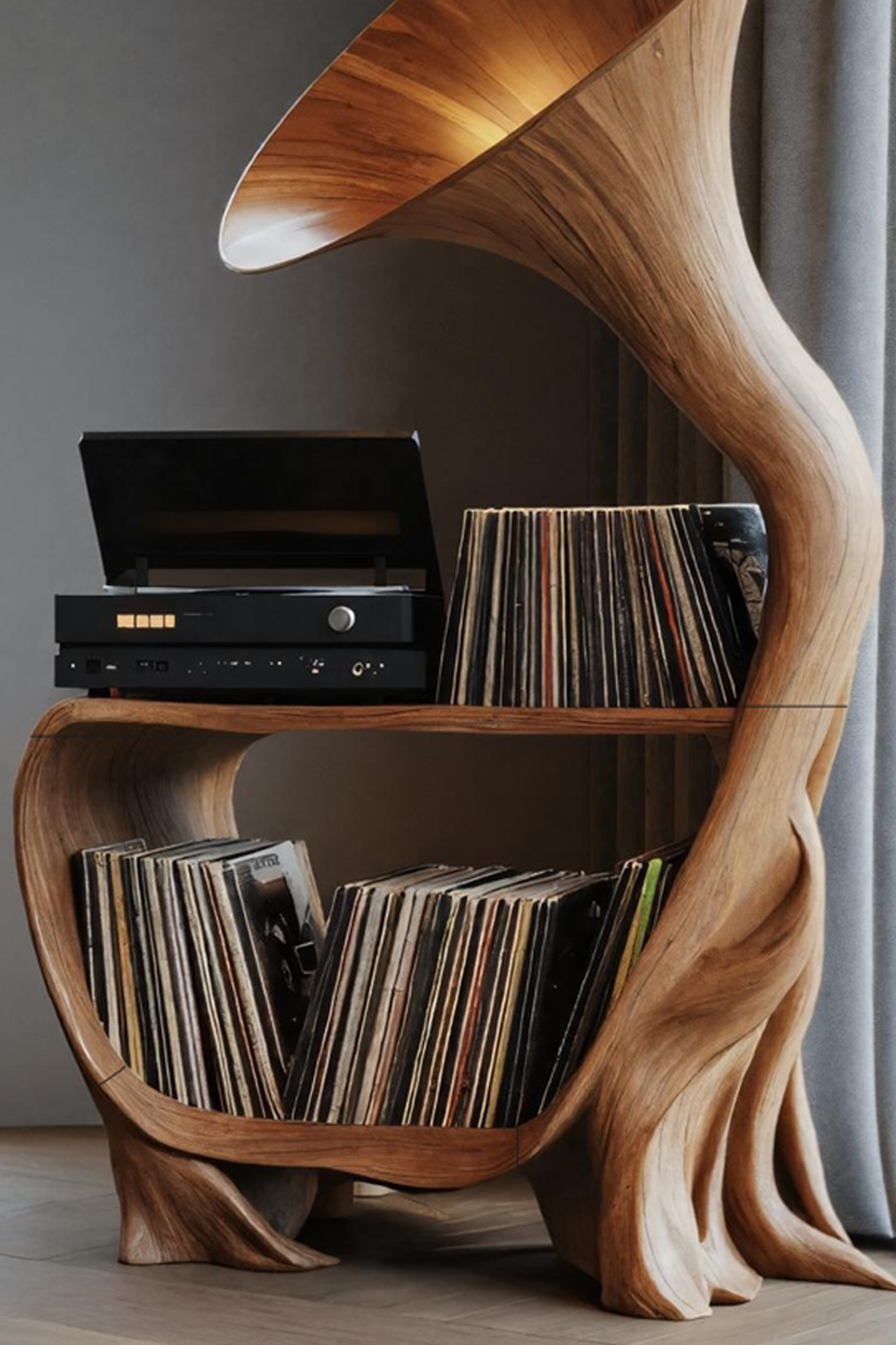 Mid Century Media Console For Bedroom Furniture SILDTTRRPT006