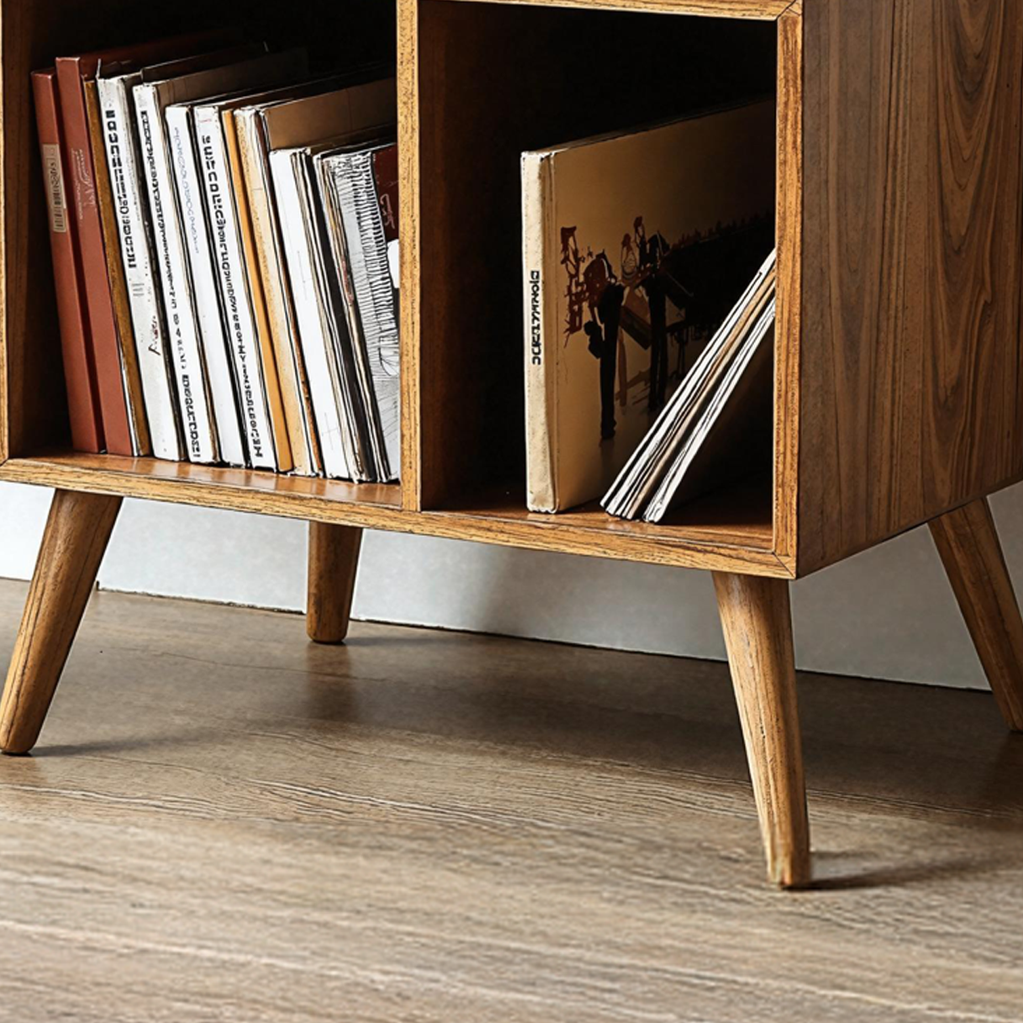 Contemporary Record Player Stand For Living Room, Bedroom, Office SILDTRPT011