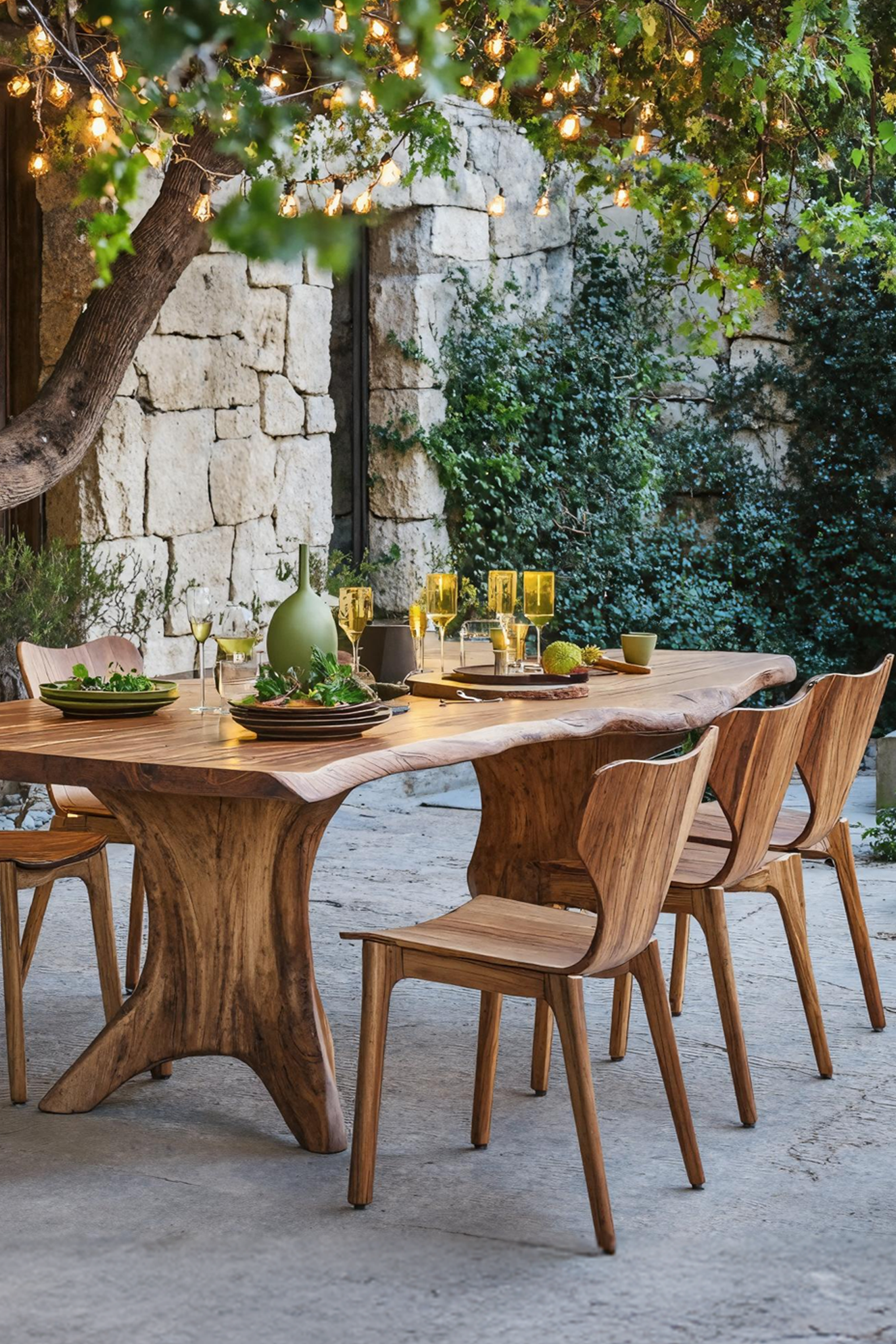 Rustic Wood Dining Table For Traditional Style Homes SILDTTRDN013