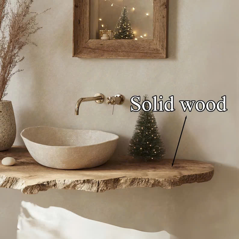 Mounted Vanity Shelf Floating Shelf Bathroom Vanity Decor SINLBRV035