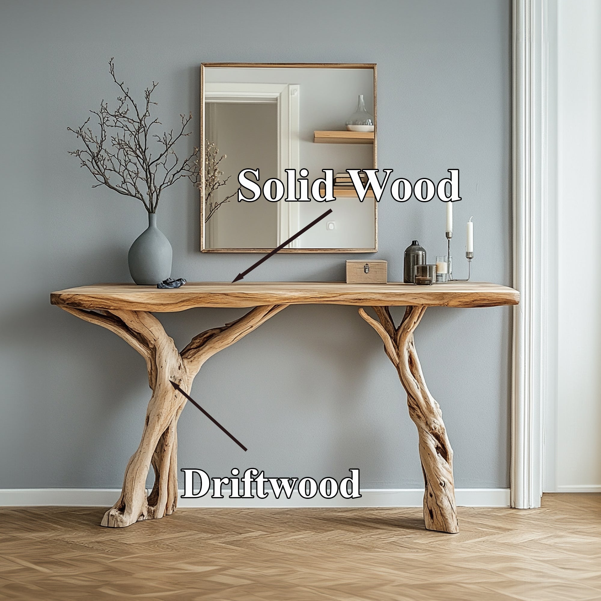 Woodworking Console Table SILDTCS023