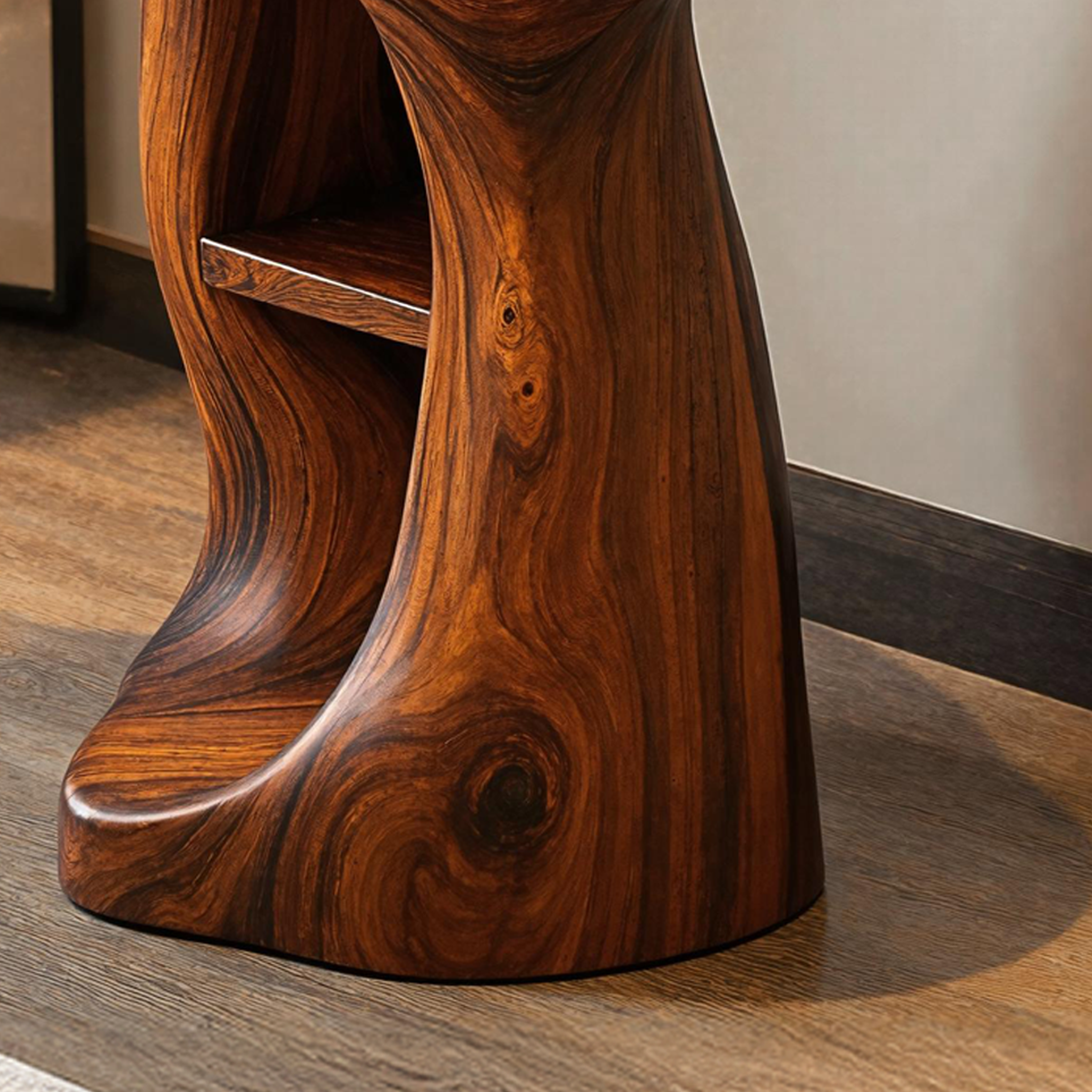 Vintage Solid Wood End Table For Entryway Design SILDTEN122