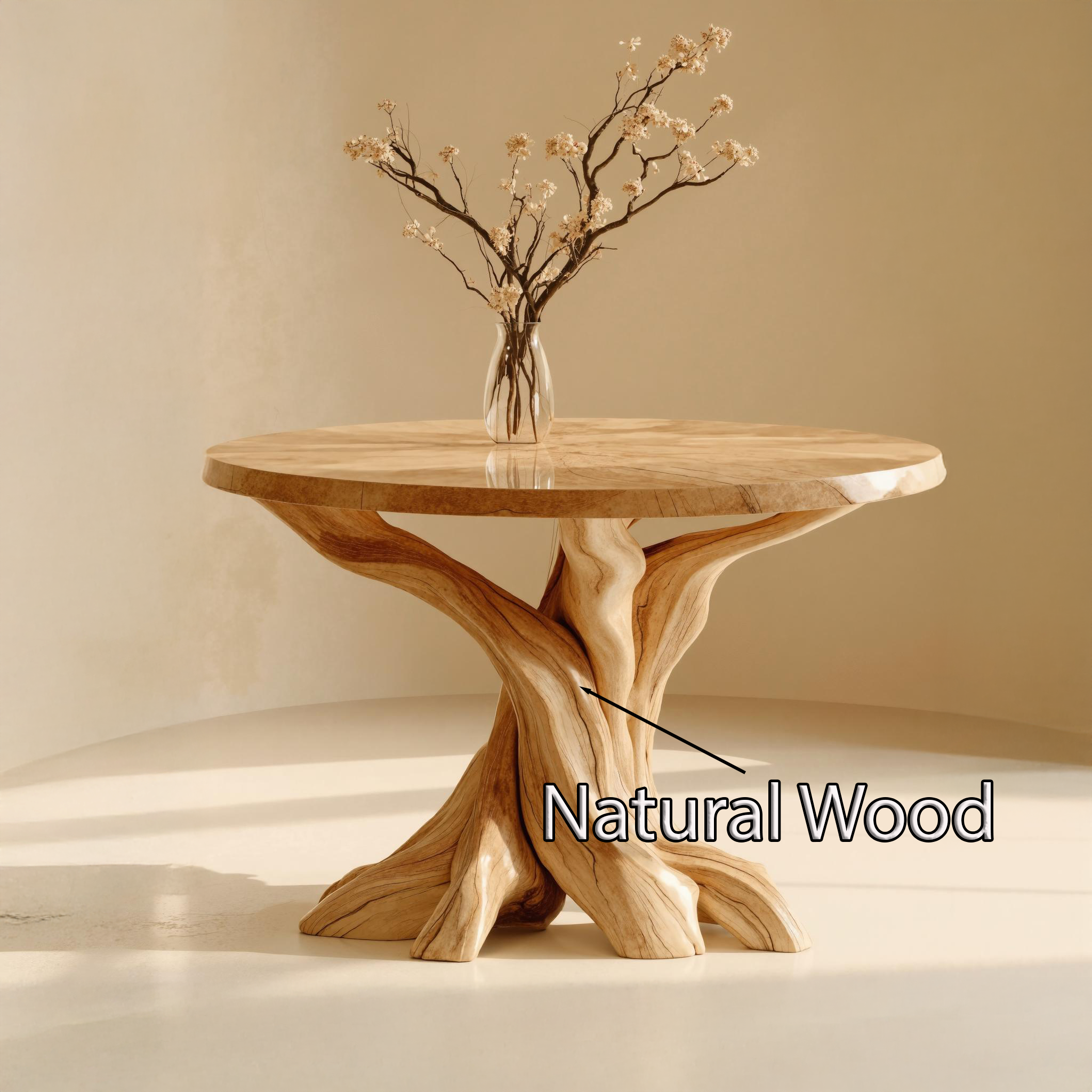 Minimalist Wood End Table For Modern Living Spaces SILDTEN114