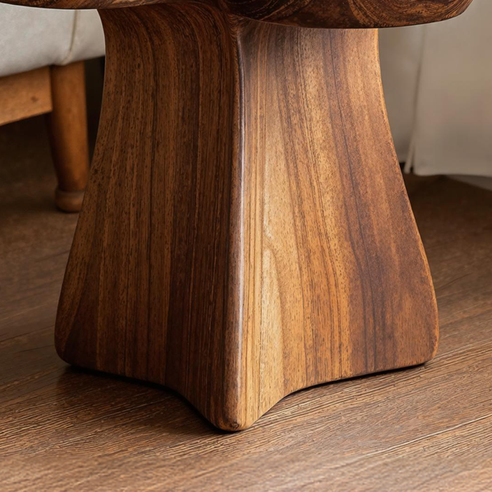 Rustic Solid Wood End Table For Entryway Decor Ideas SILDTEN120