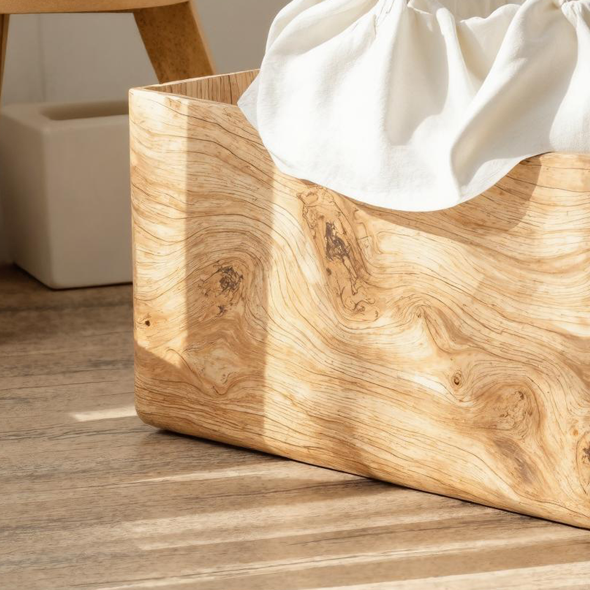 Rustic Wooden Box With Lid For Entryway Design And Storage SILDTSBN002