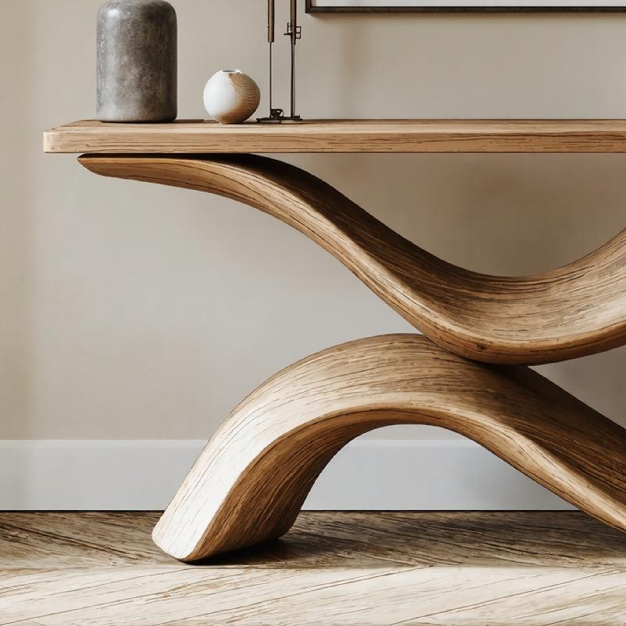 Handcrafted Live Edge Console Table Furniture Decor SILDTTNCS214