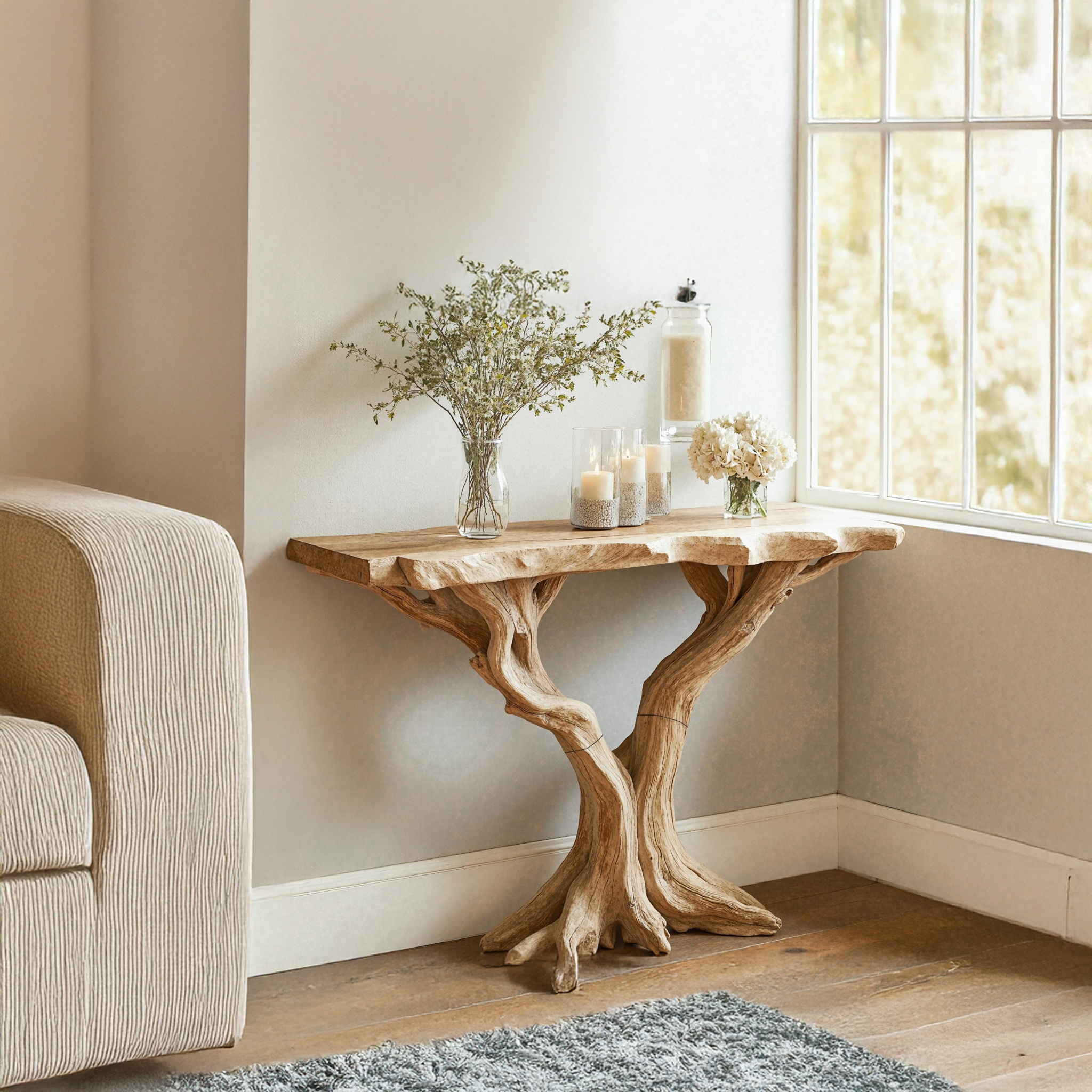 Beautiful Console Table For Showcasing Decorative Accents At Home SILDTCS180