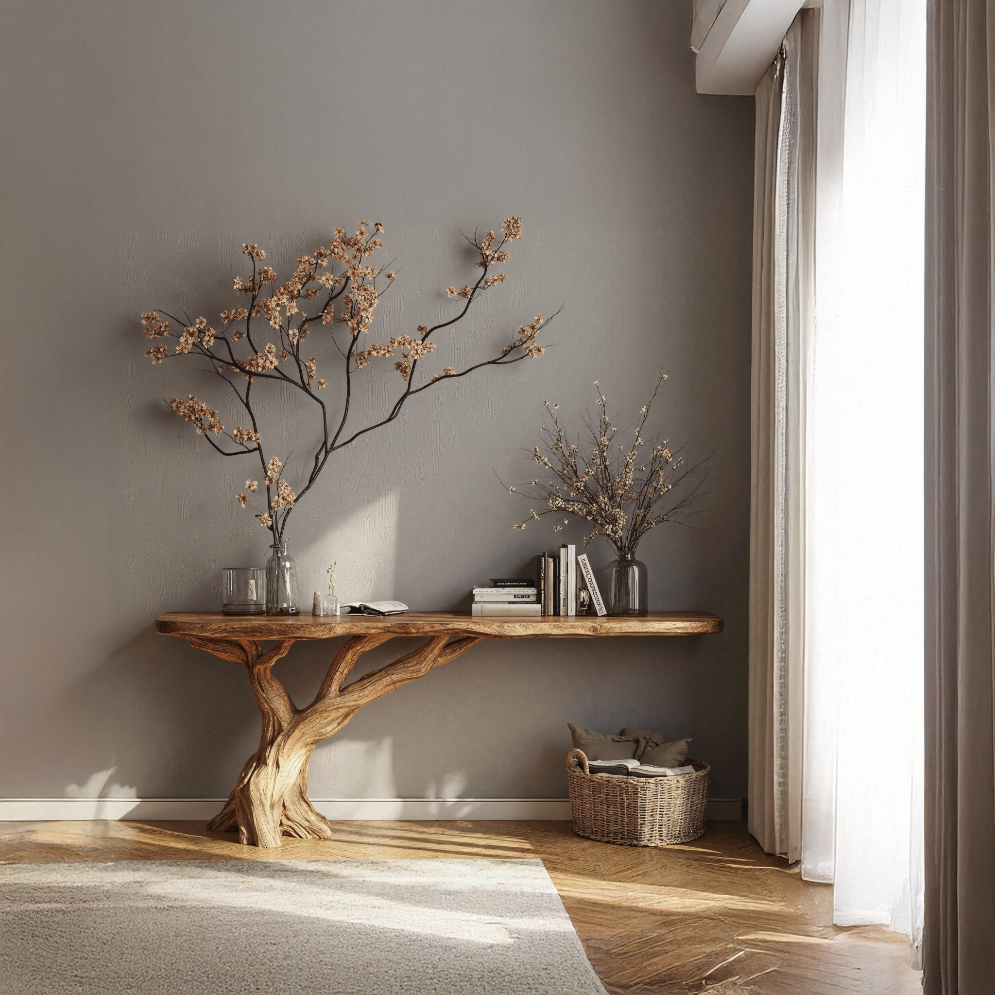 Stylish Wood Console Table To Complete Your Home Furnishing SILDTCS201