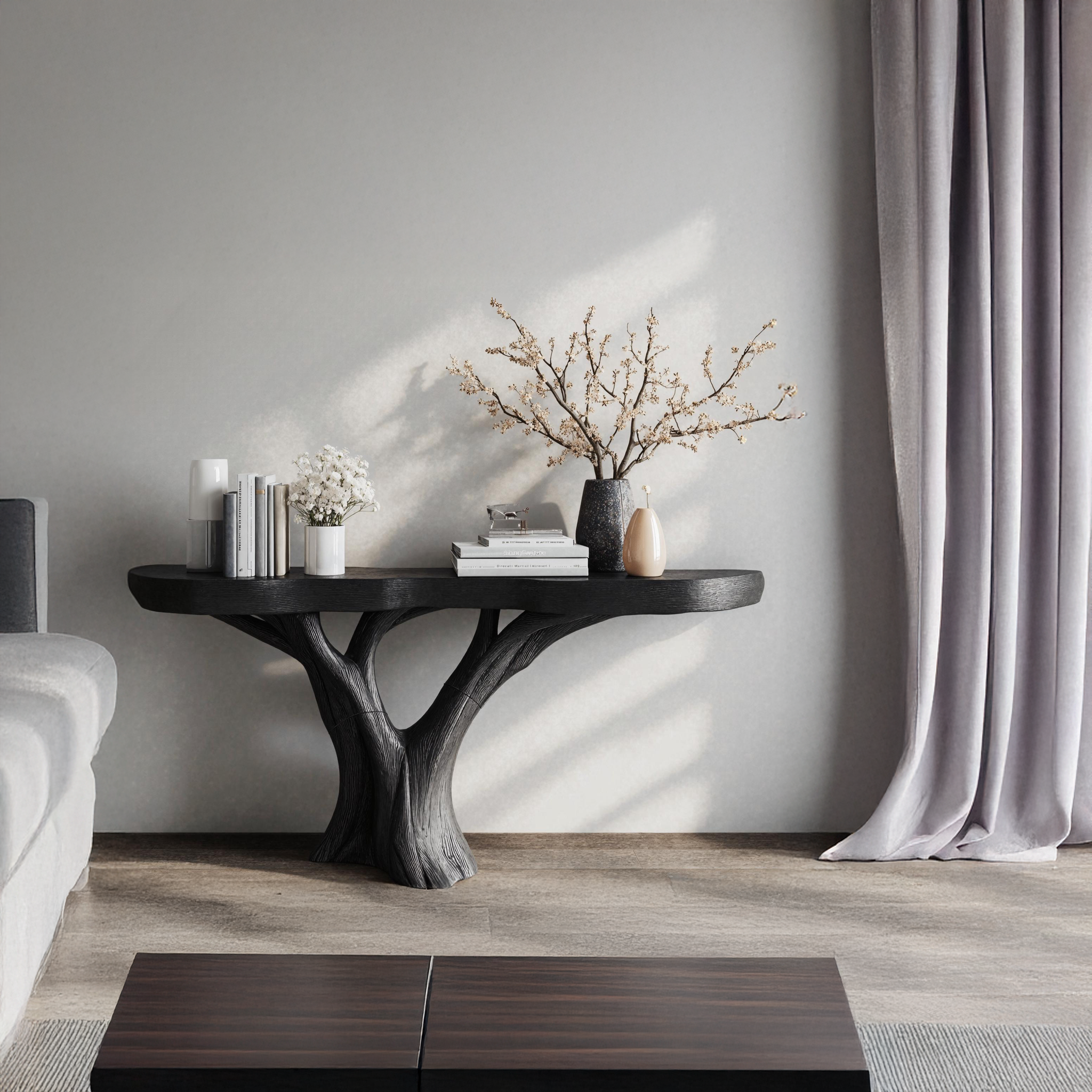 Rustic Farmhouse Wood Console Table For Organizing Your Entryway SILDTCS181