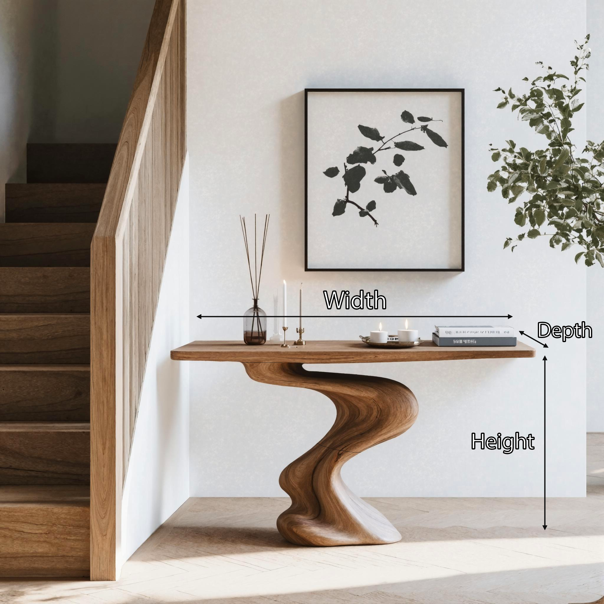 Handcrafted Modern Console Table Furniture Decor SILDTTRCS224