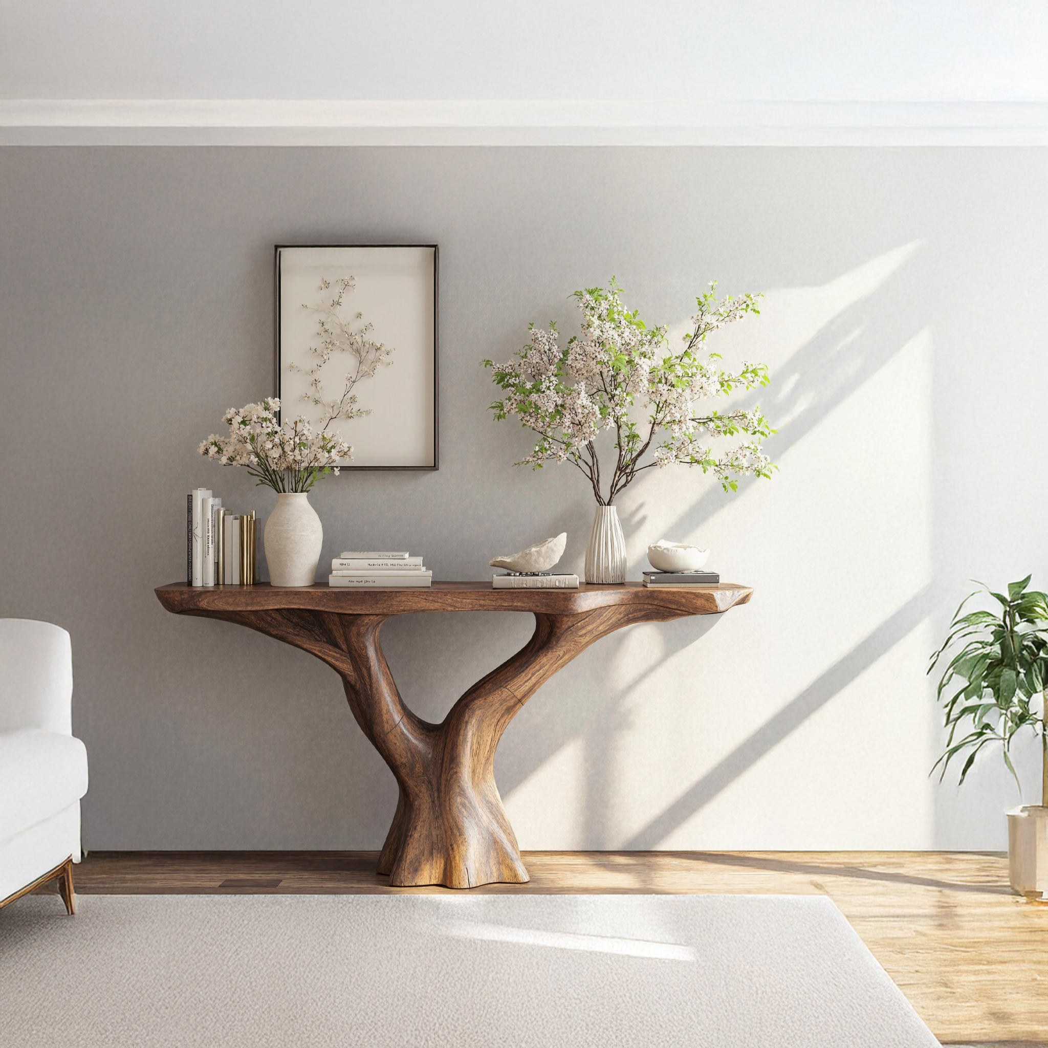 Elegant Wood Console Table For Your Home Entryway Design SILDTCS192