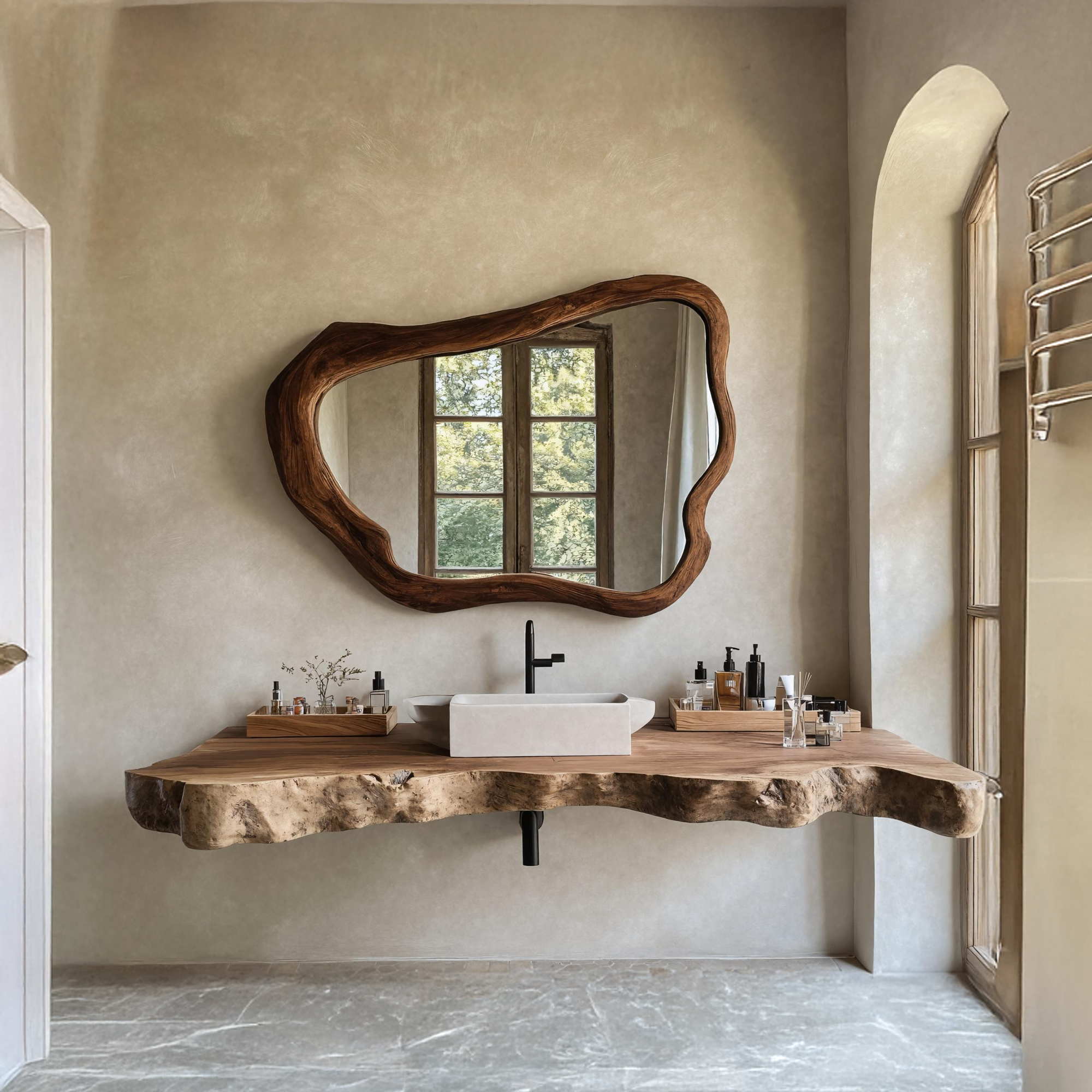 Farmhouse Style Vanity With Drawers For Bathroom SILDTTRBAS023