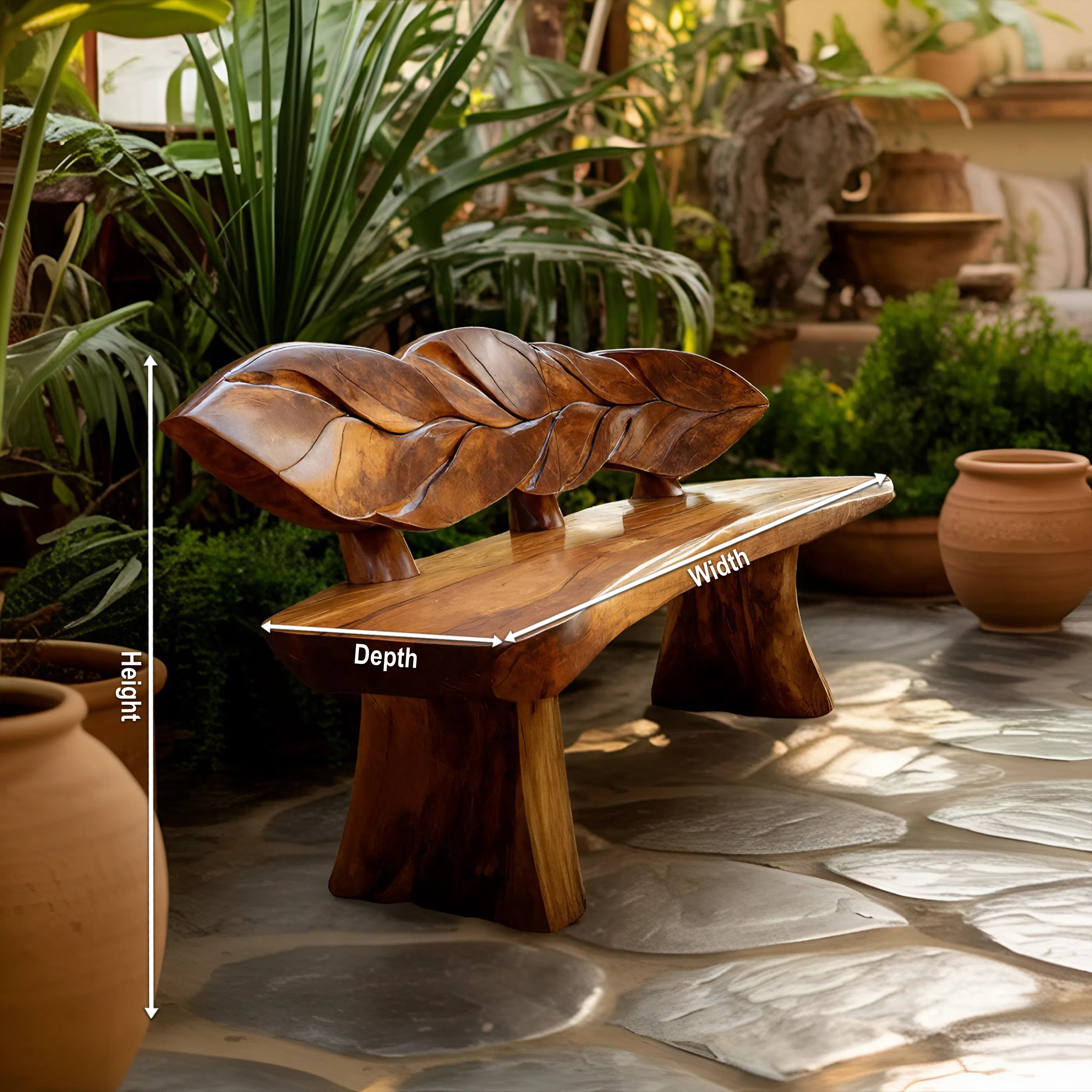 Minimalist Solid Wood Entryway Bench For Modern Homes SILDTTRBEN027