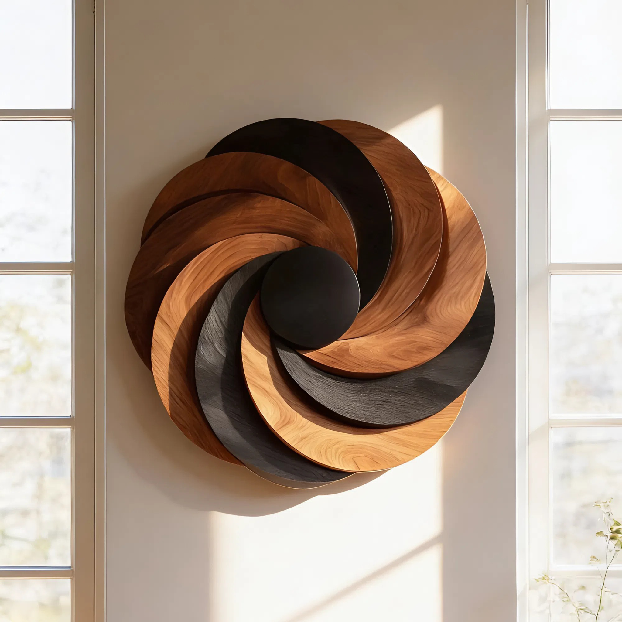 Mid Century Abstract Wall Art For Living Room Decor SILDTTNWA036