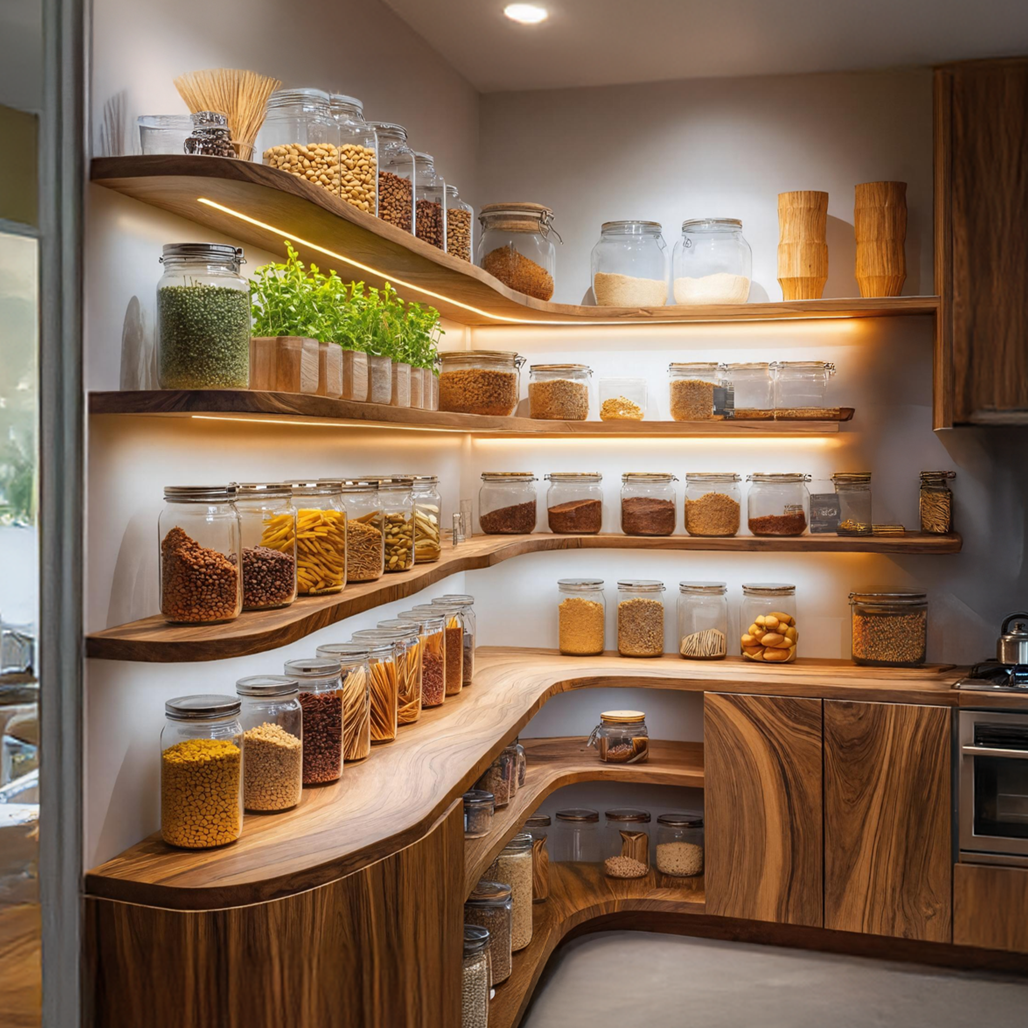 Wooden Spice Rack Shelf Farmhouse Style For Kitchen Use SILDTTNSRS011