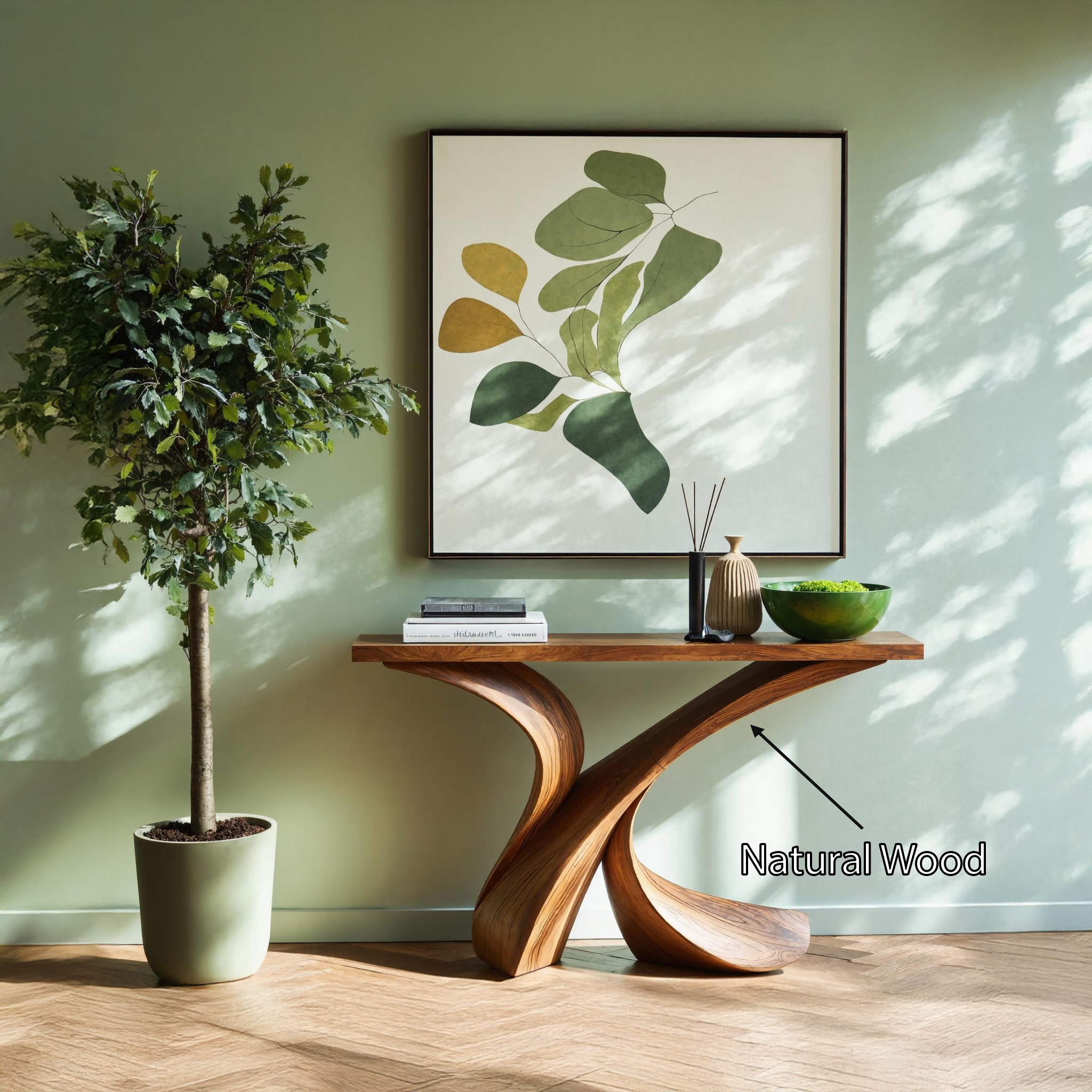 Rustic Wood Console Table Entryway Design SILDTTRCS225